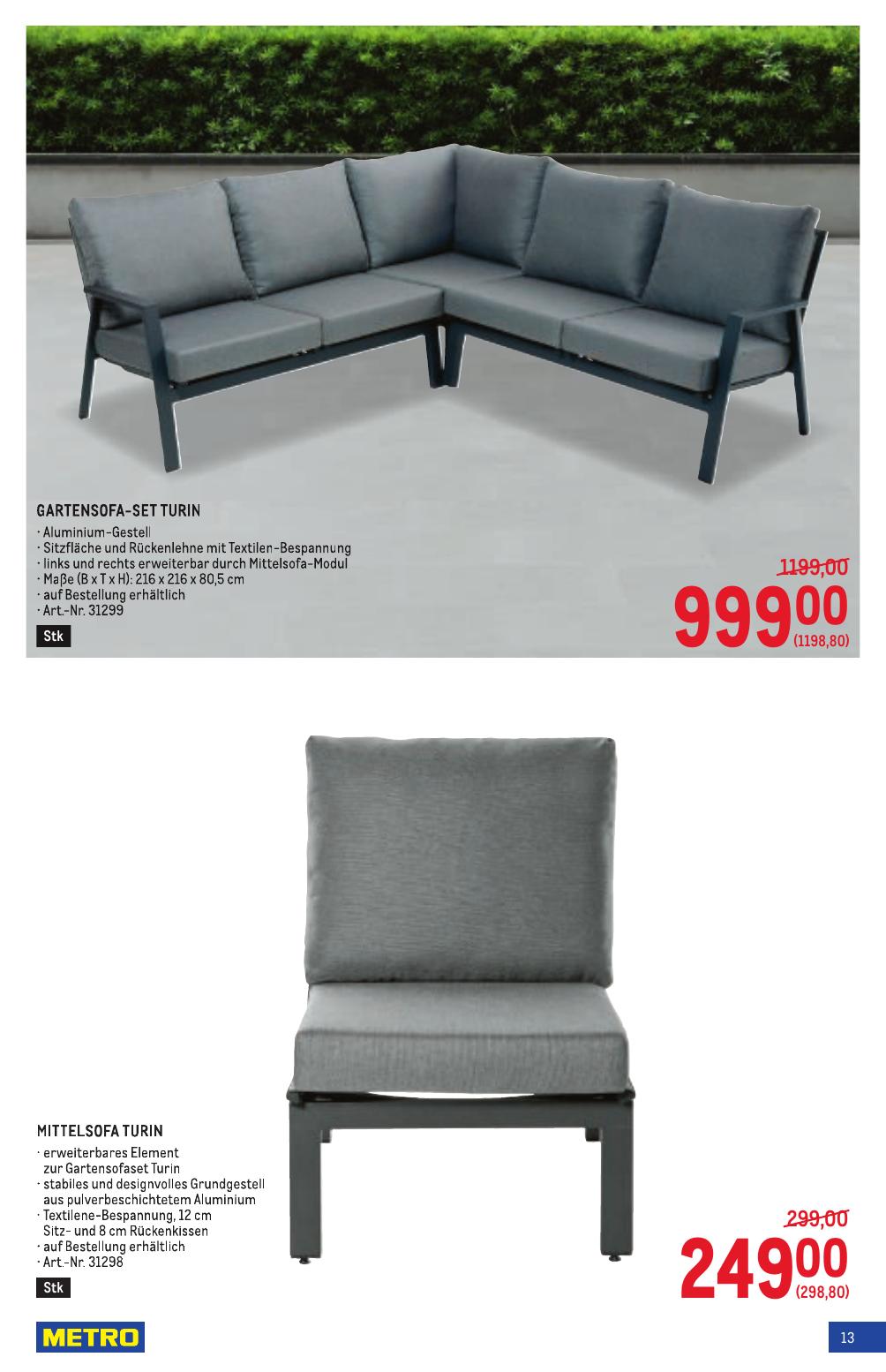 Metro Spezial flyer page