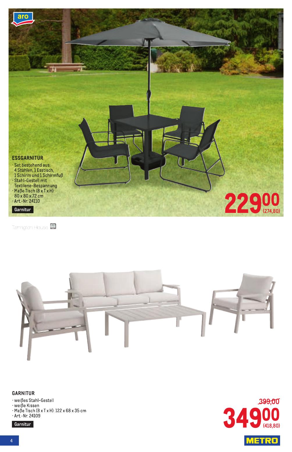 Metro Spezial flyer page