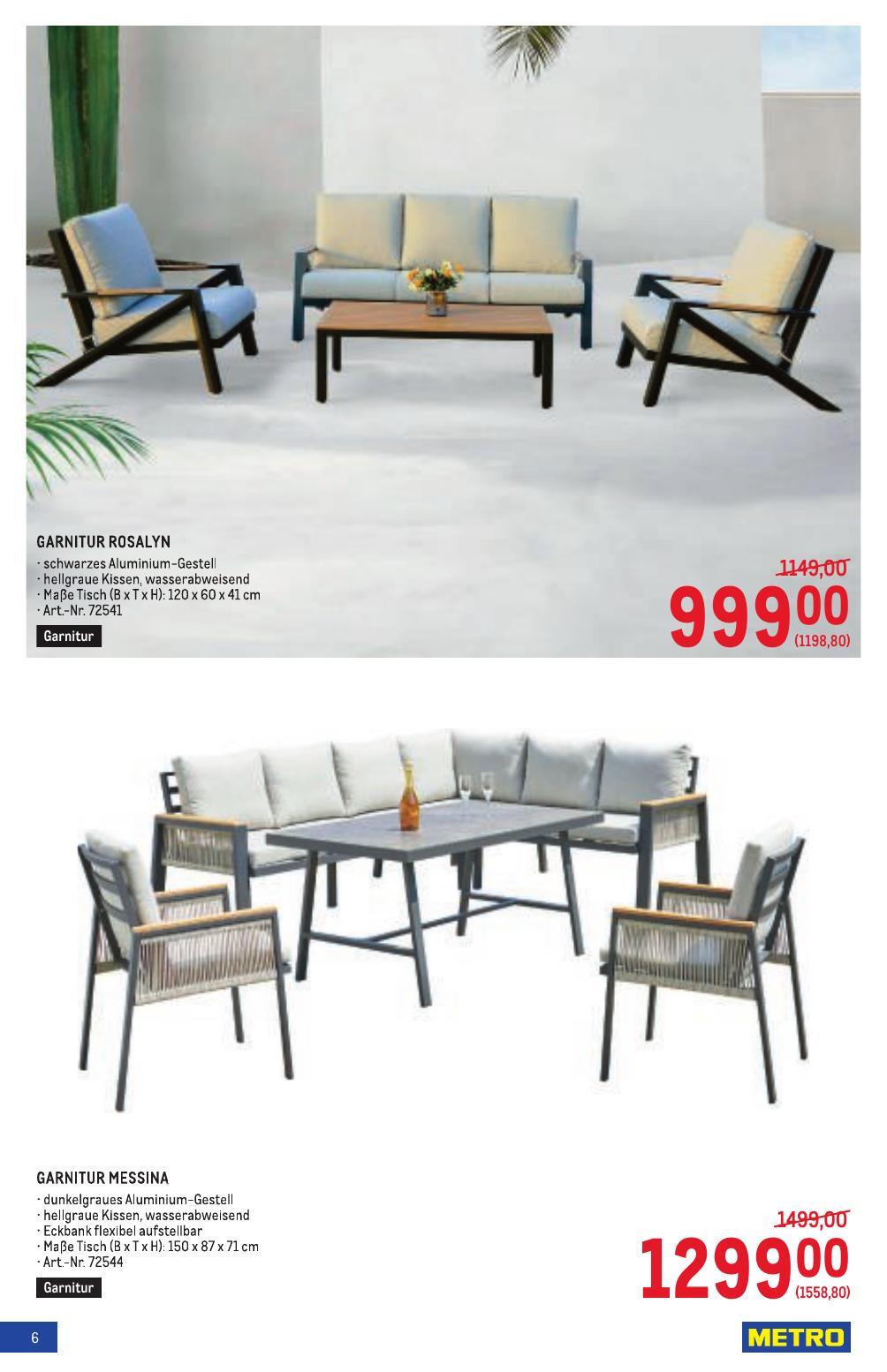 Metro Spezial flyer page