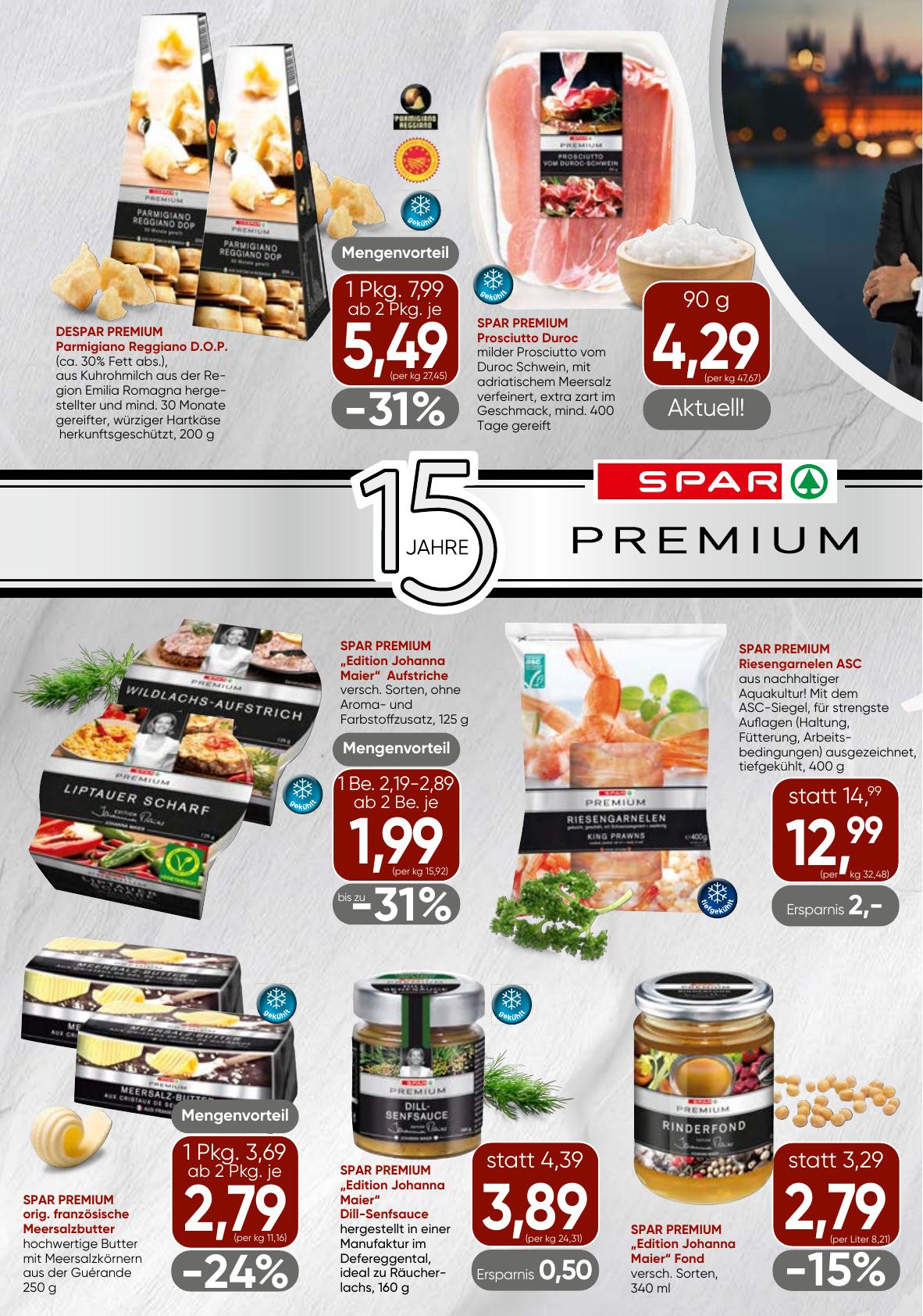 Spar Premium flyer page