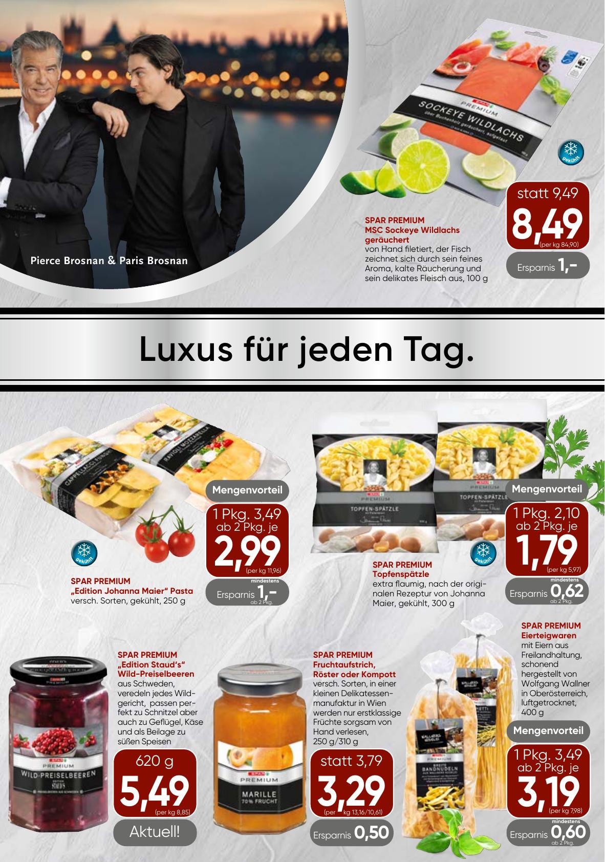 Spar Premium flyer page