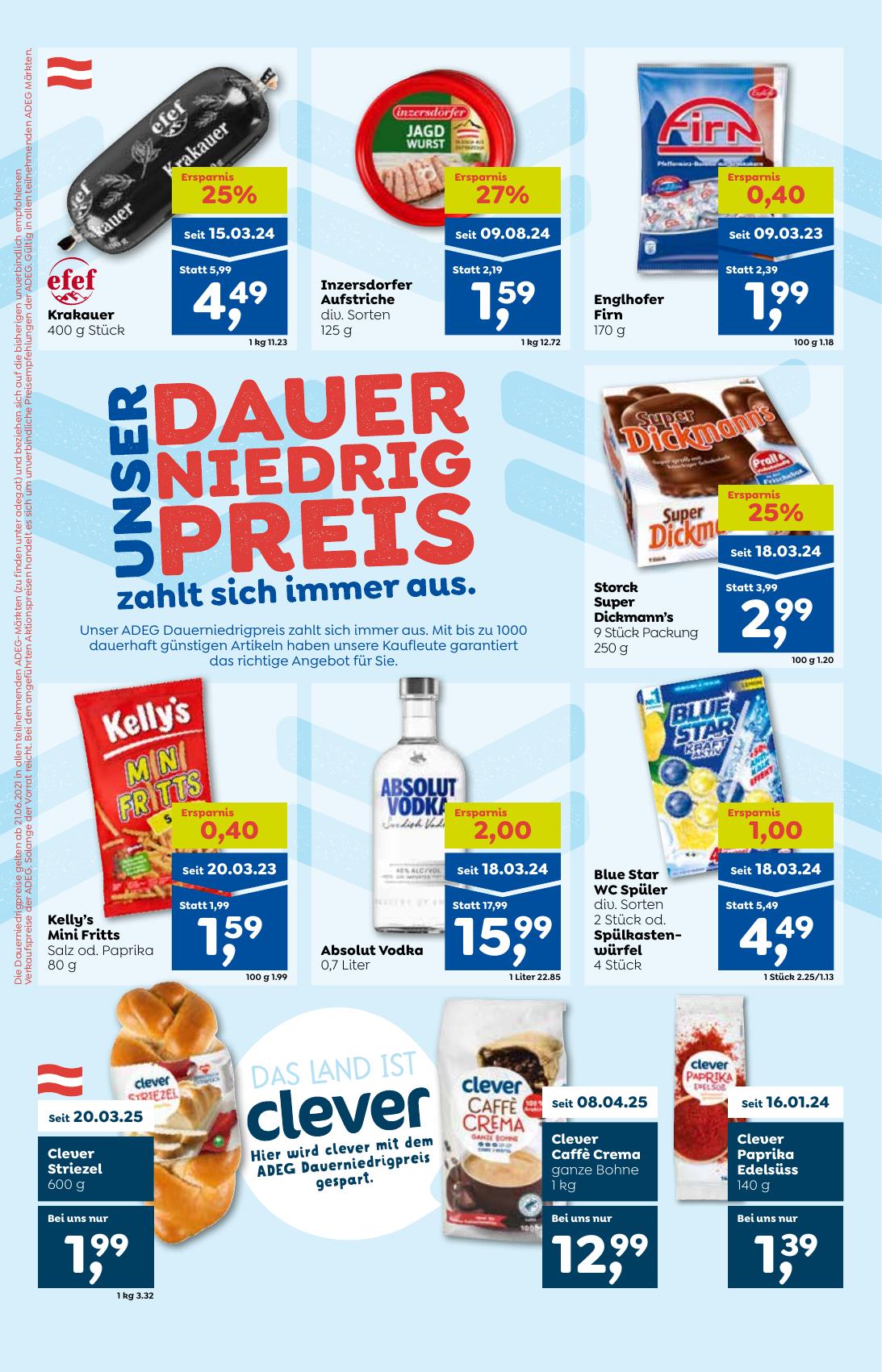 Adeg flyer page