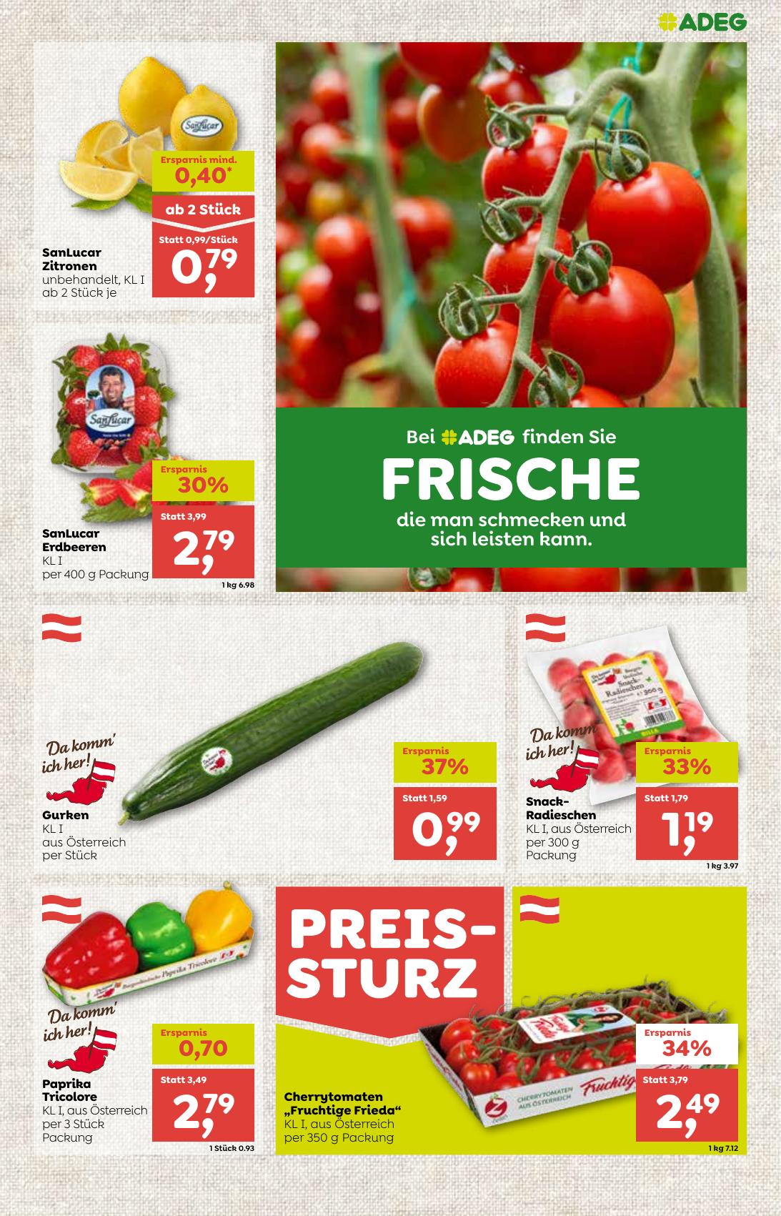 Adeg flyer page
