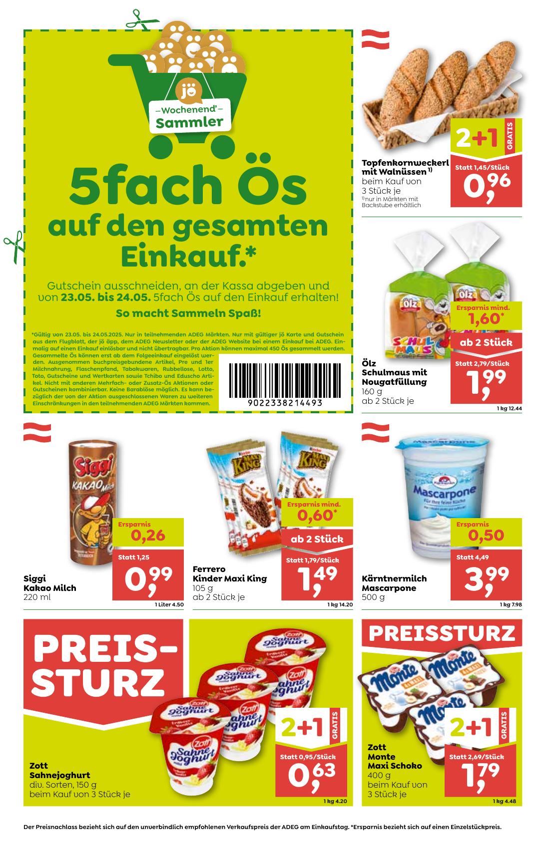 Adeg flyer page