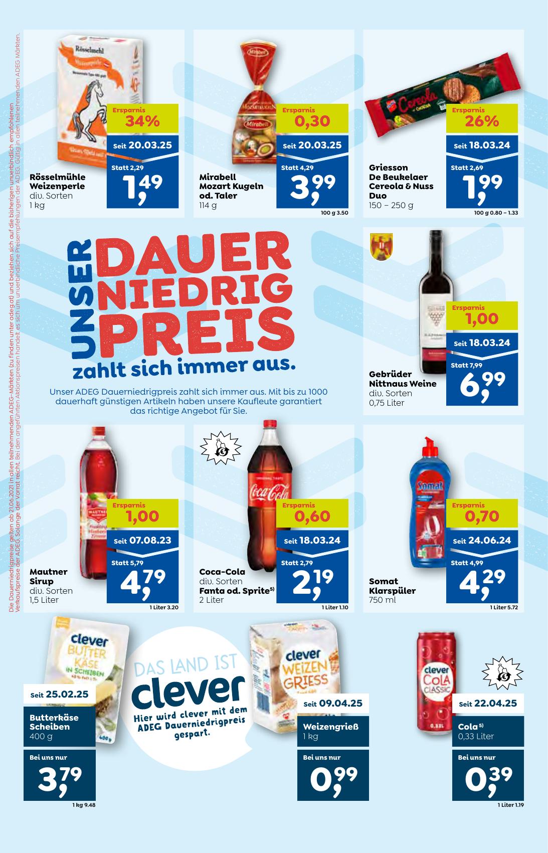 Adeg flyer page