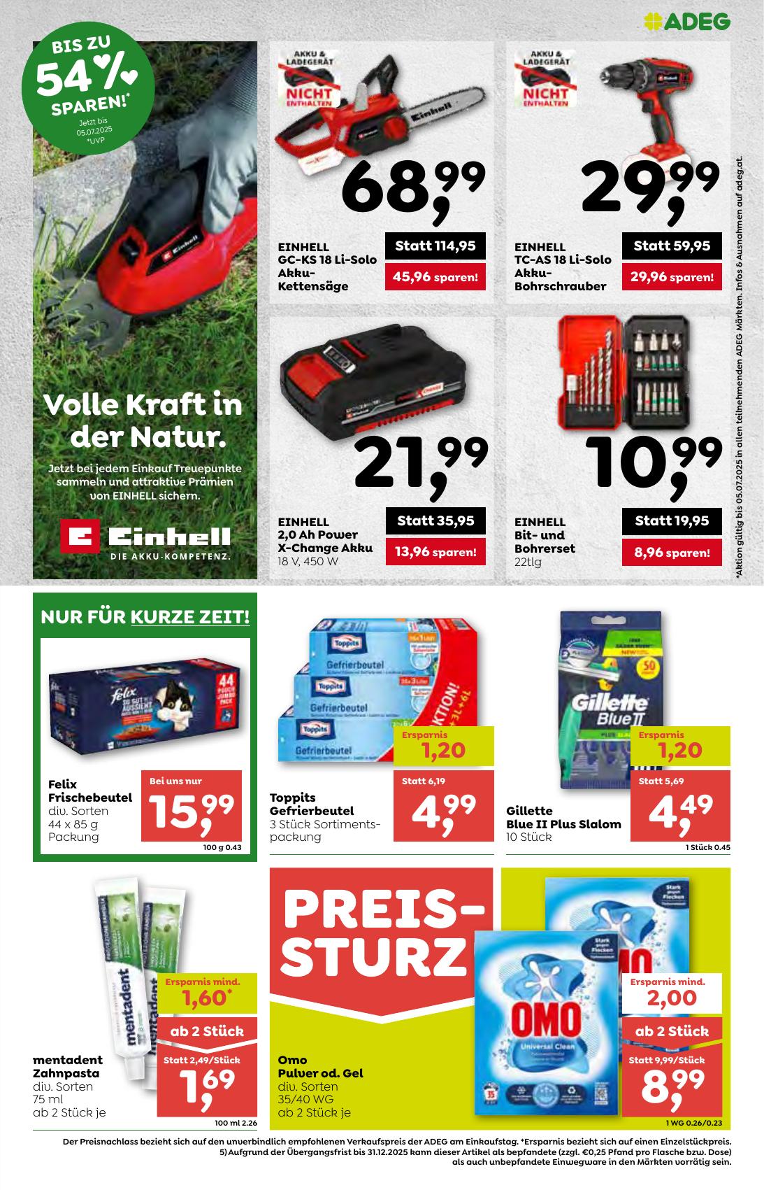 Adeg flyer page