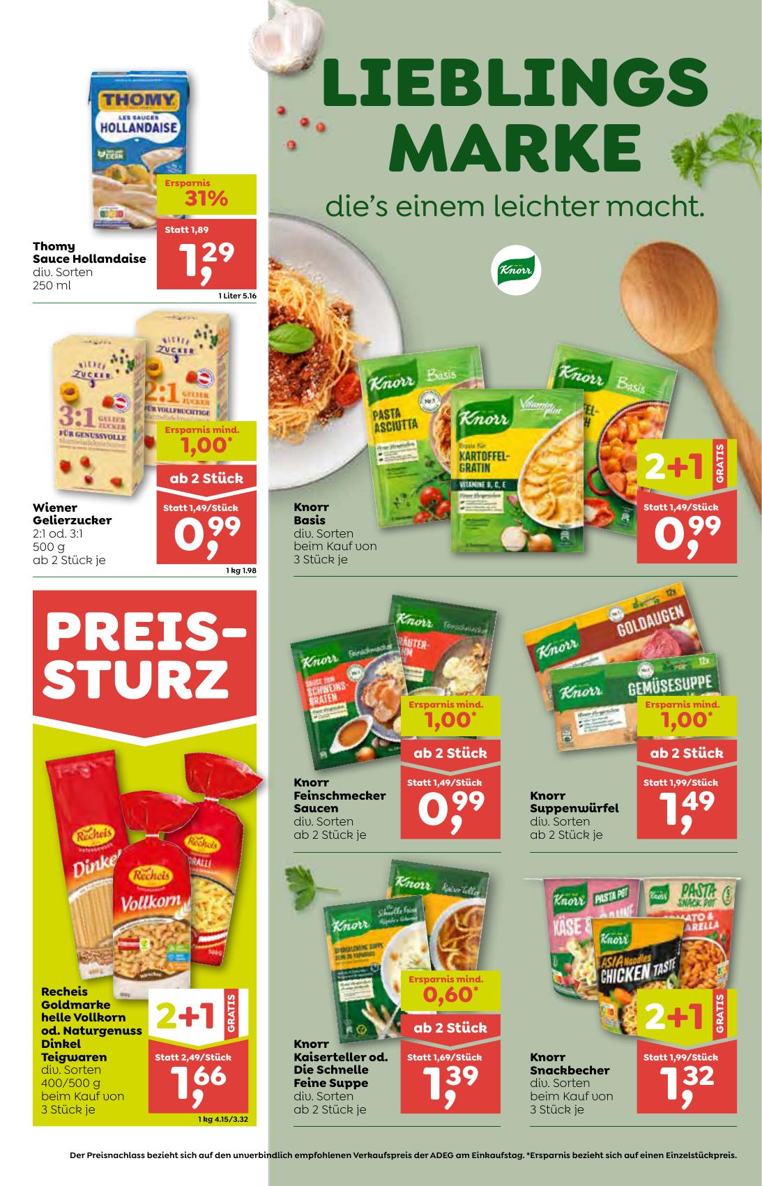 Adeg flyer page
