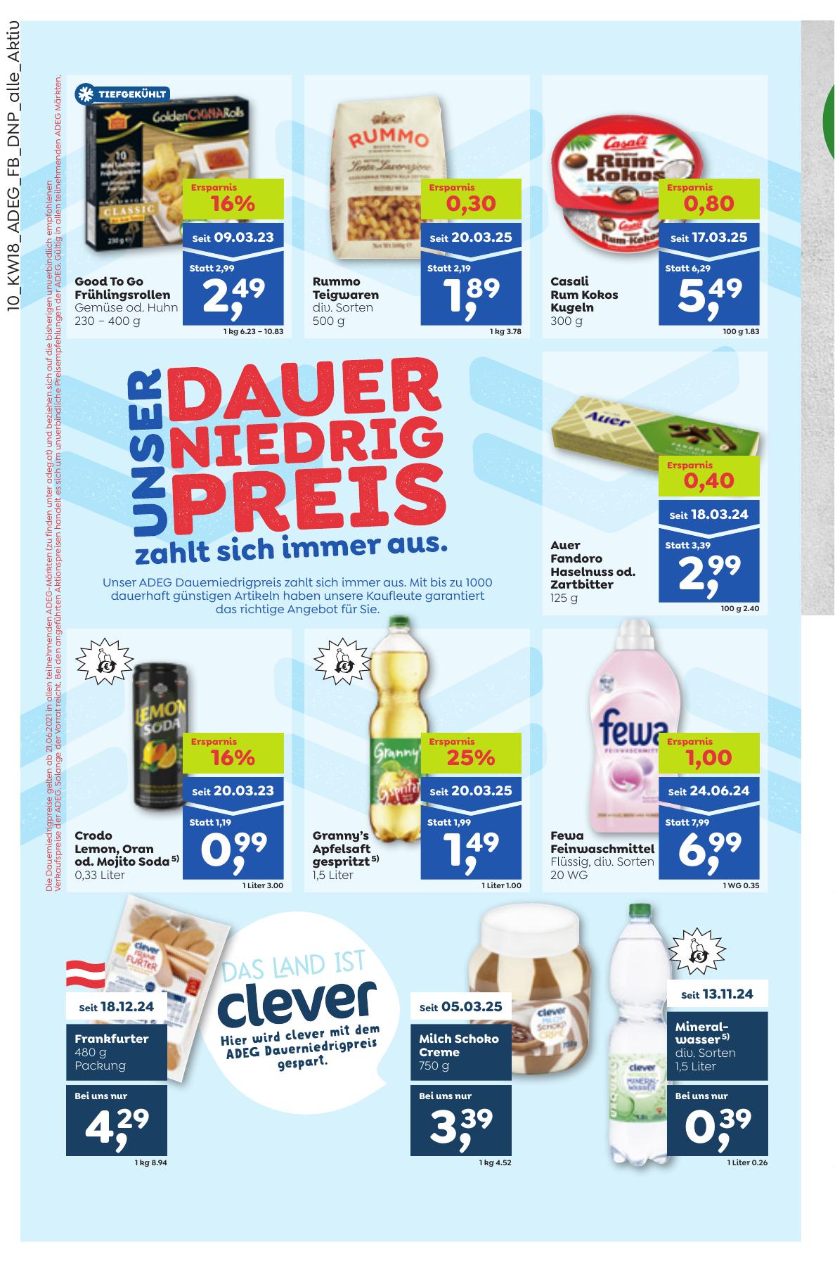 Adeg flyer page