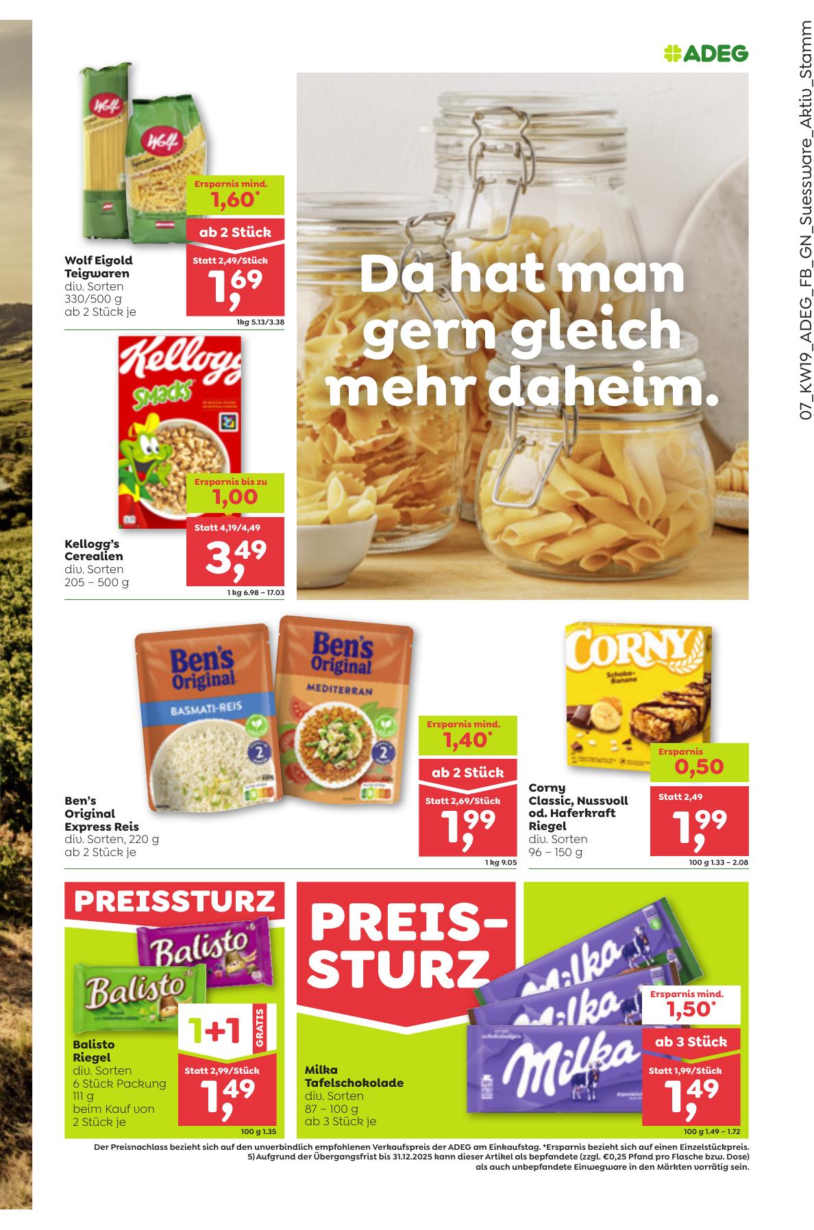 Adeg flyer page