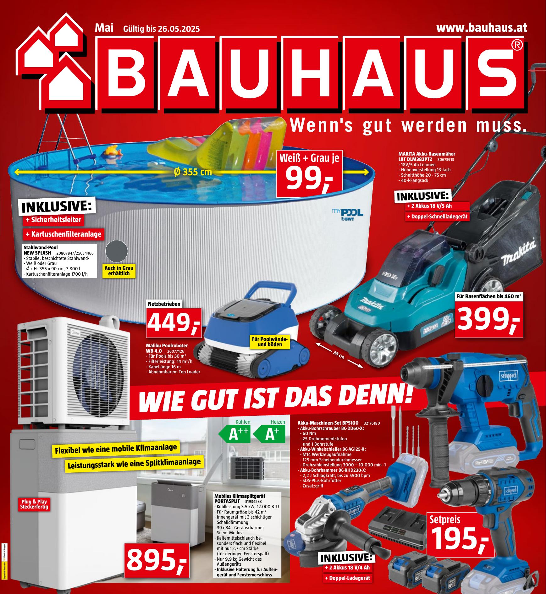 Bauhaus flyer page