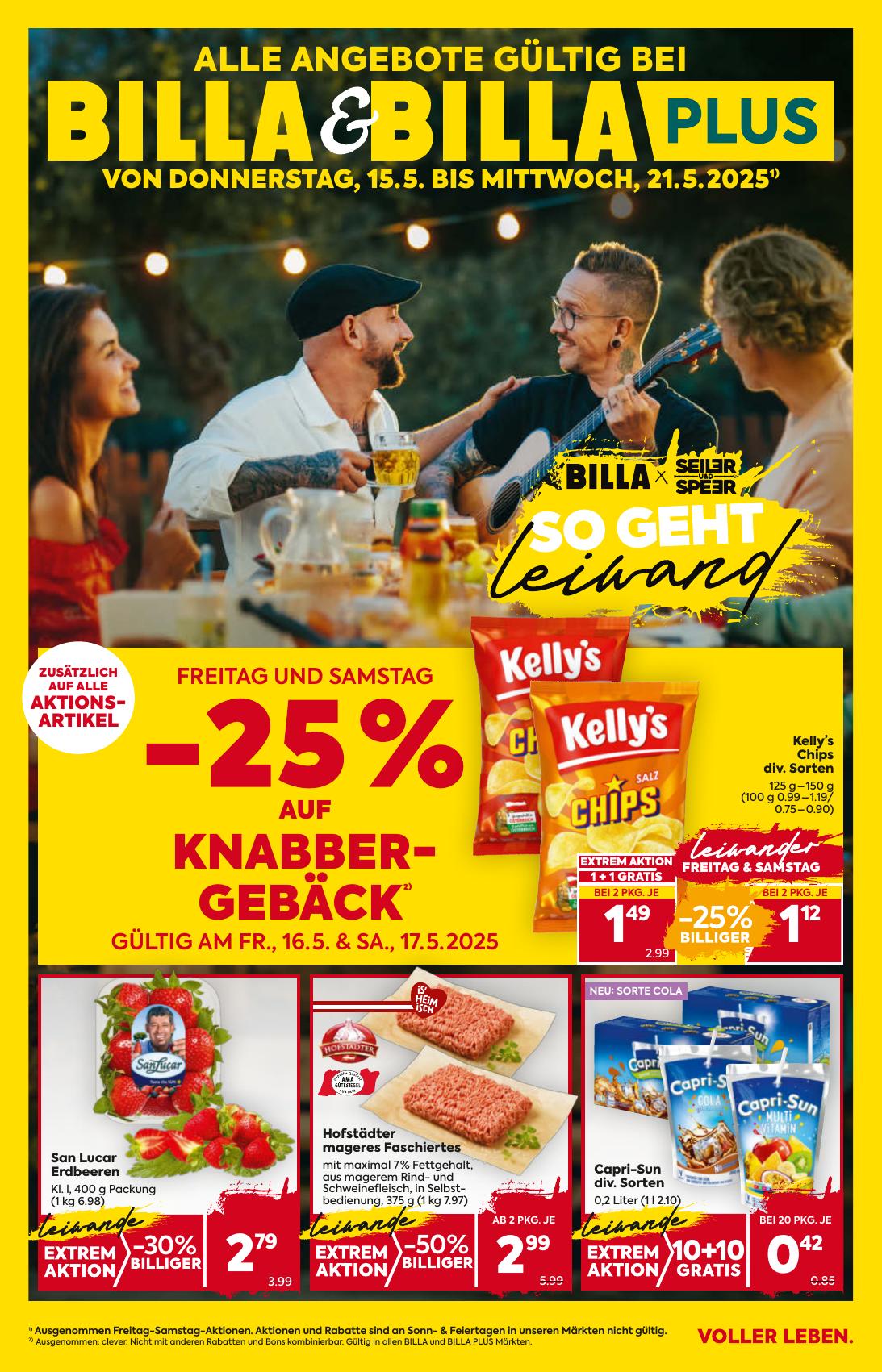 Billa flyer page