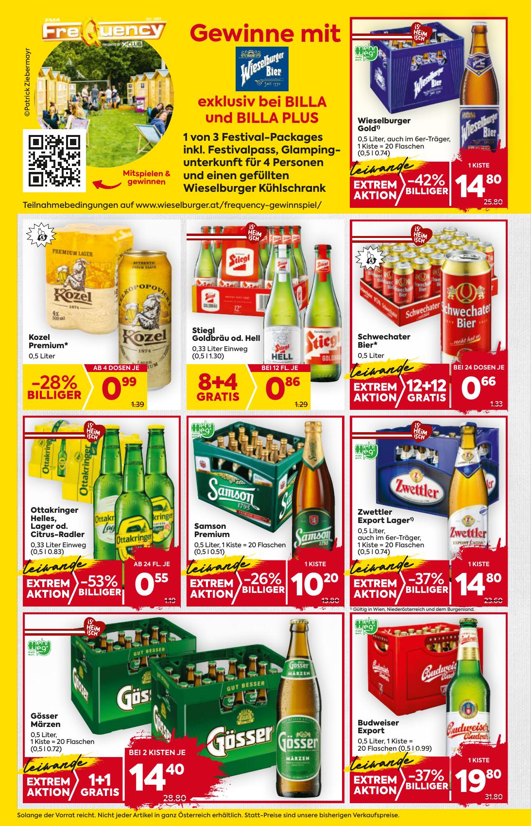 Billa flyer page