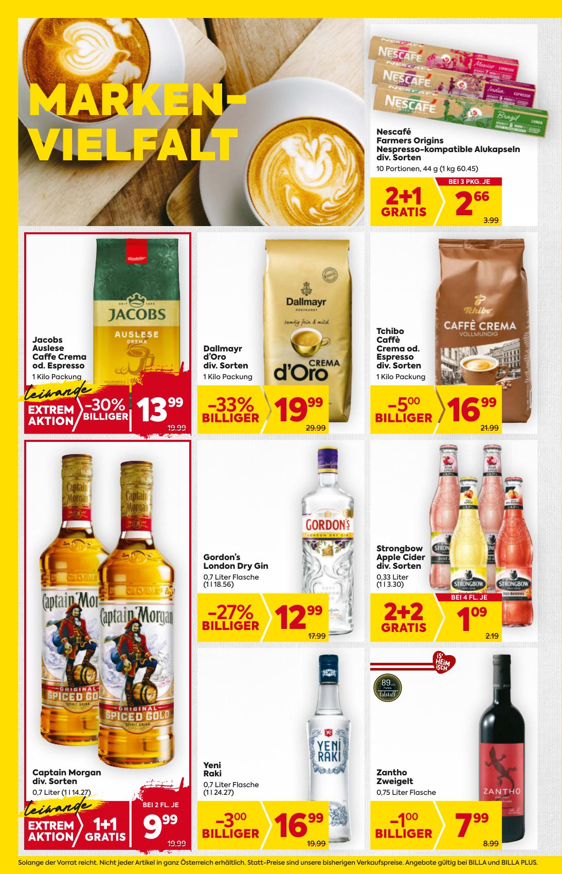 Billa flyer page