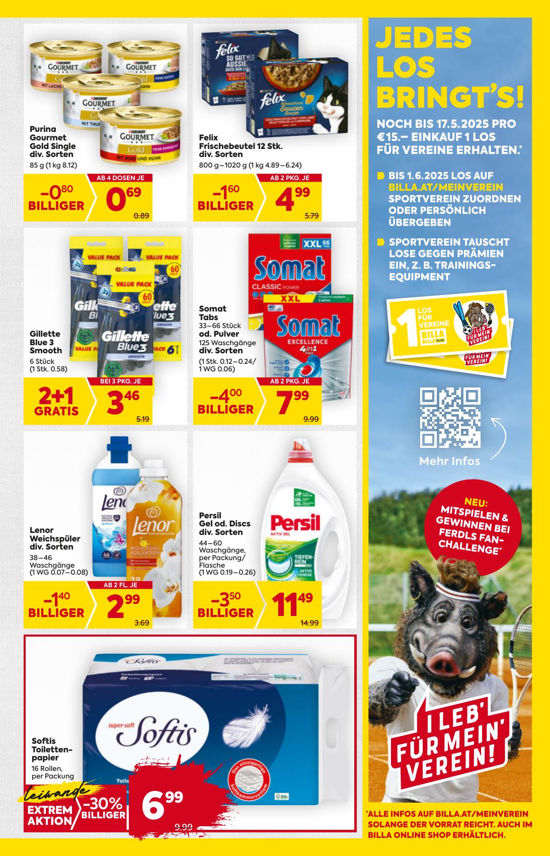 Billa flyer page