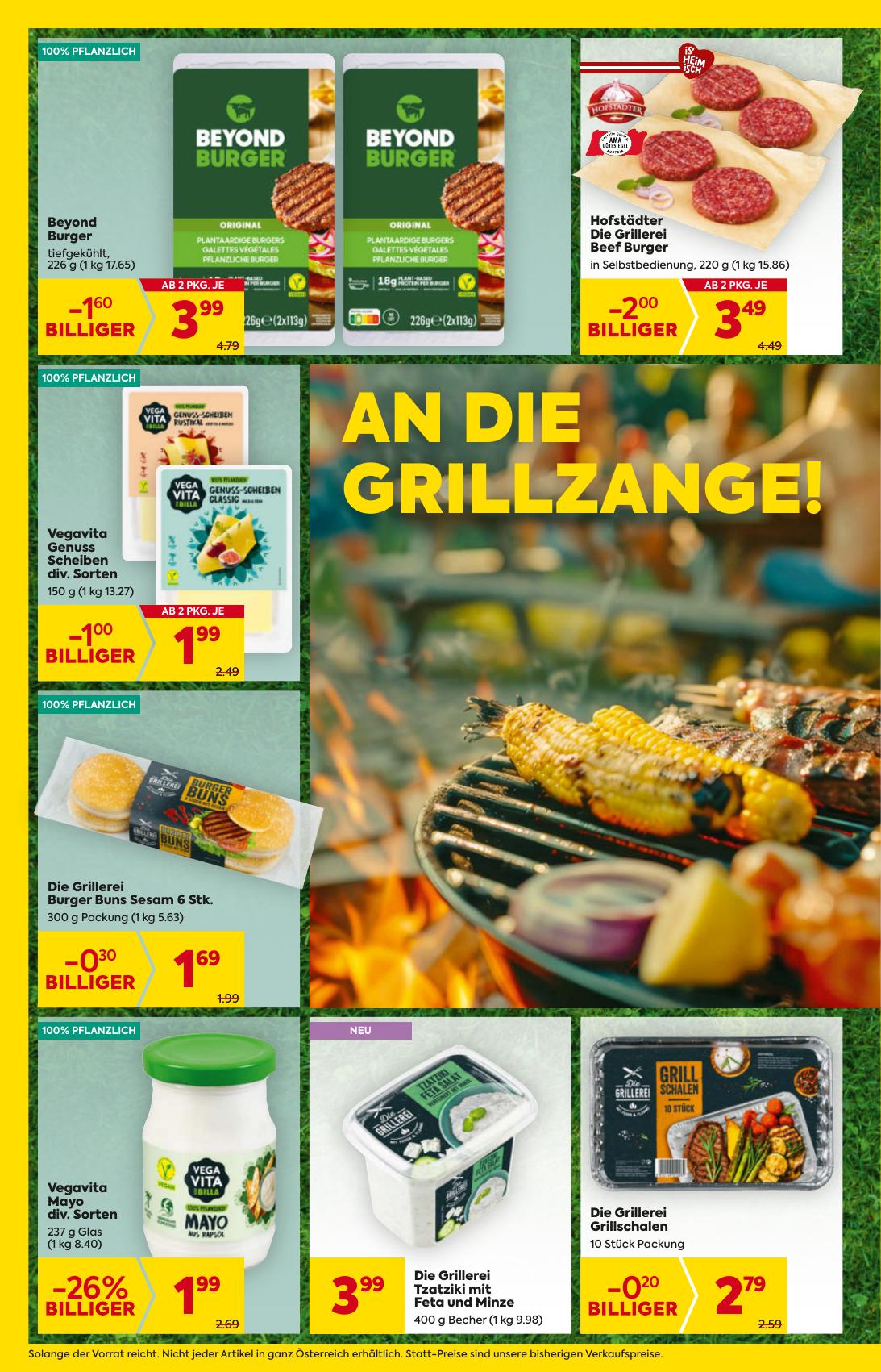 Billa flyer page