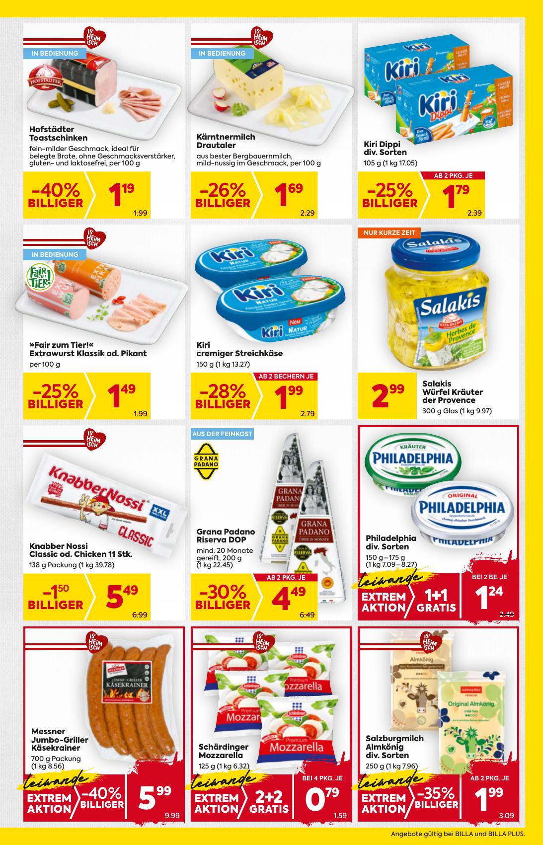 Billa flyer page