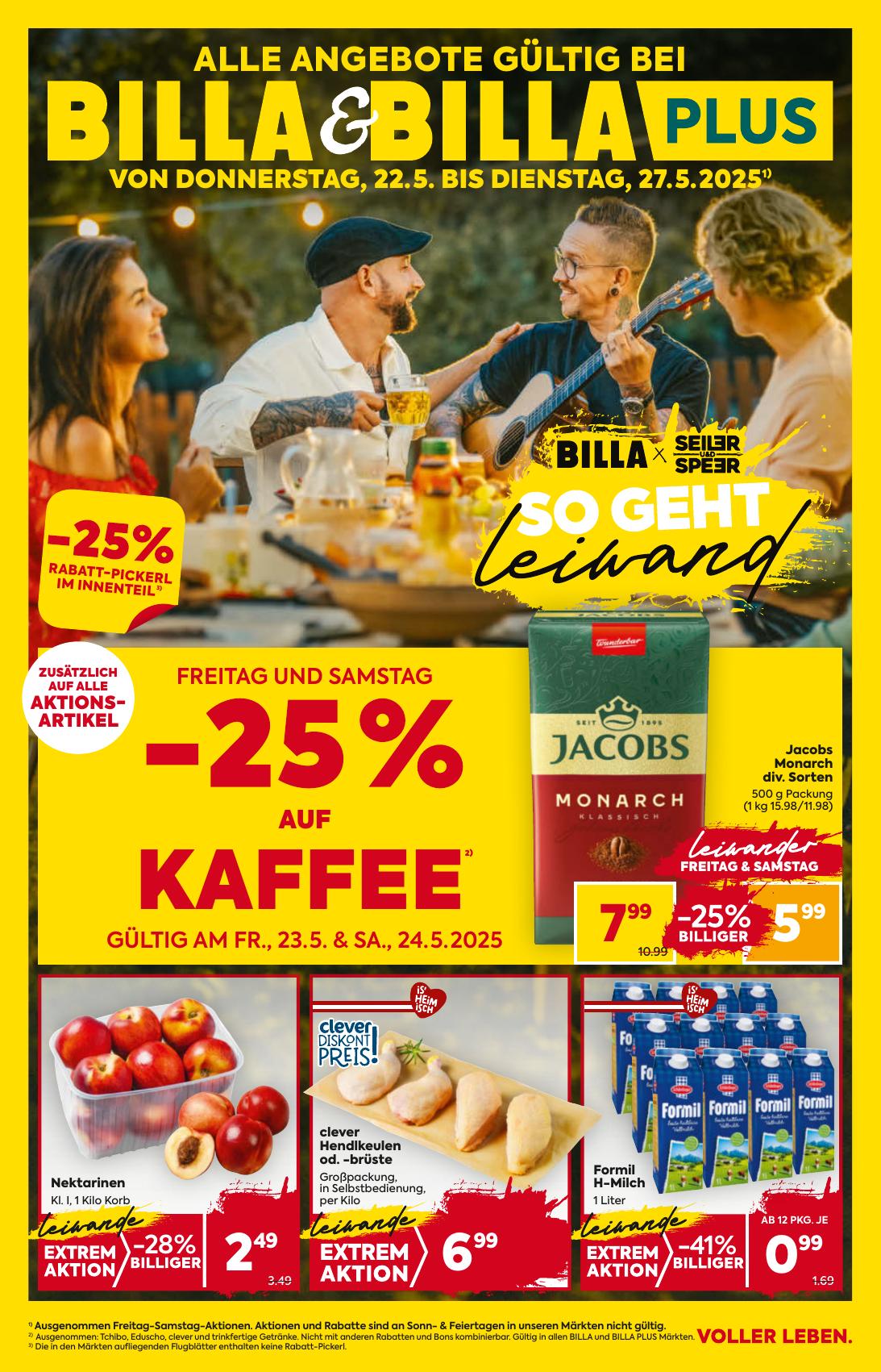 Billa flyer page