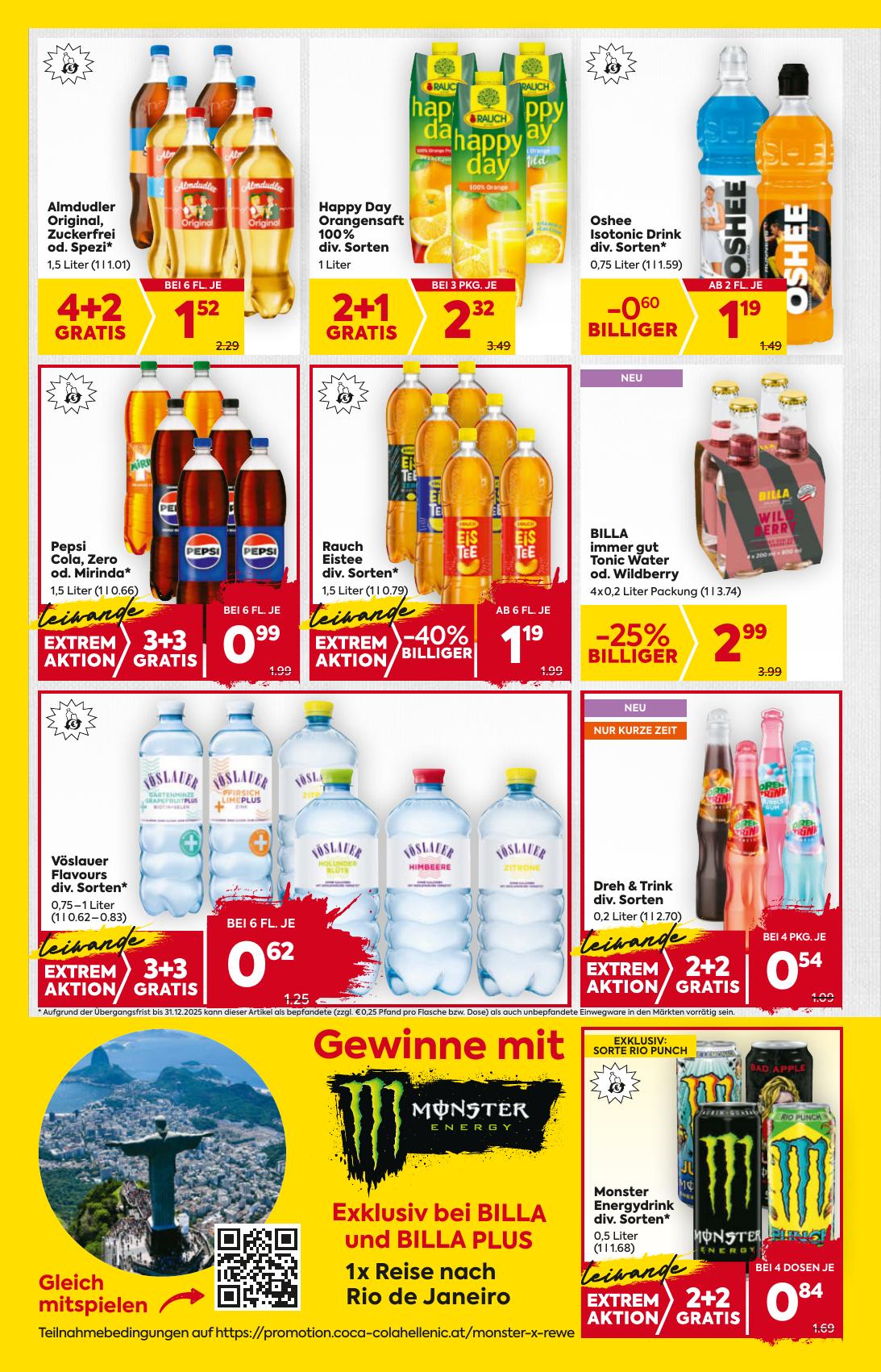 Billa flyer page