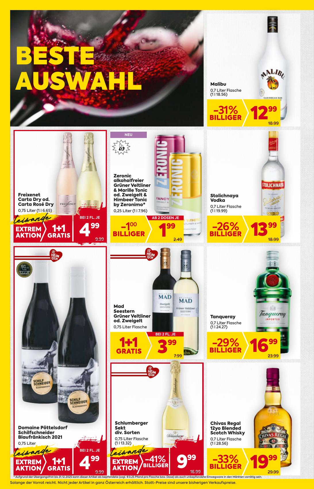 Billa flyer page