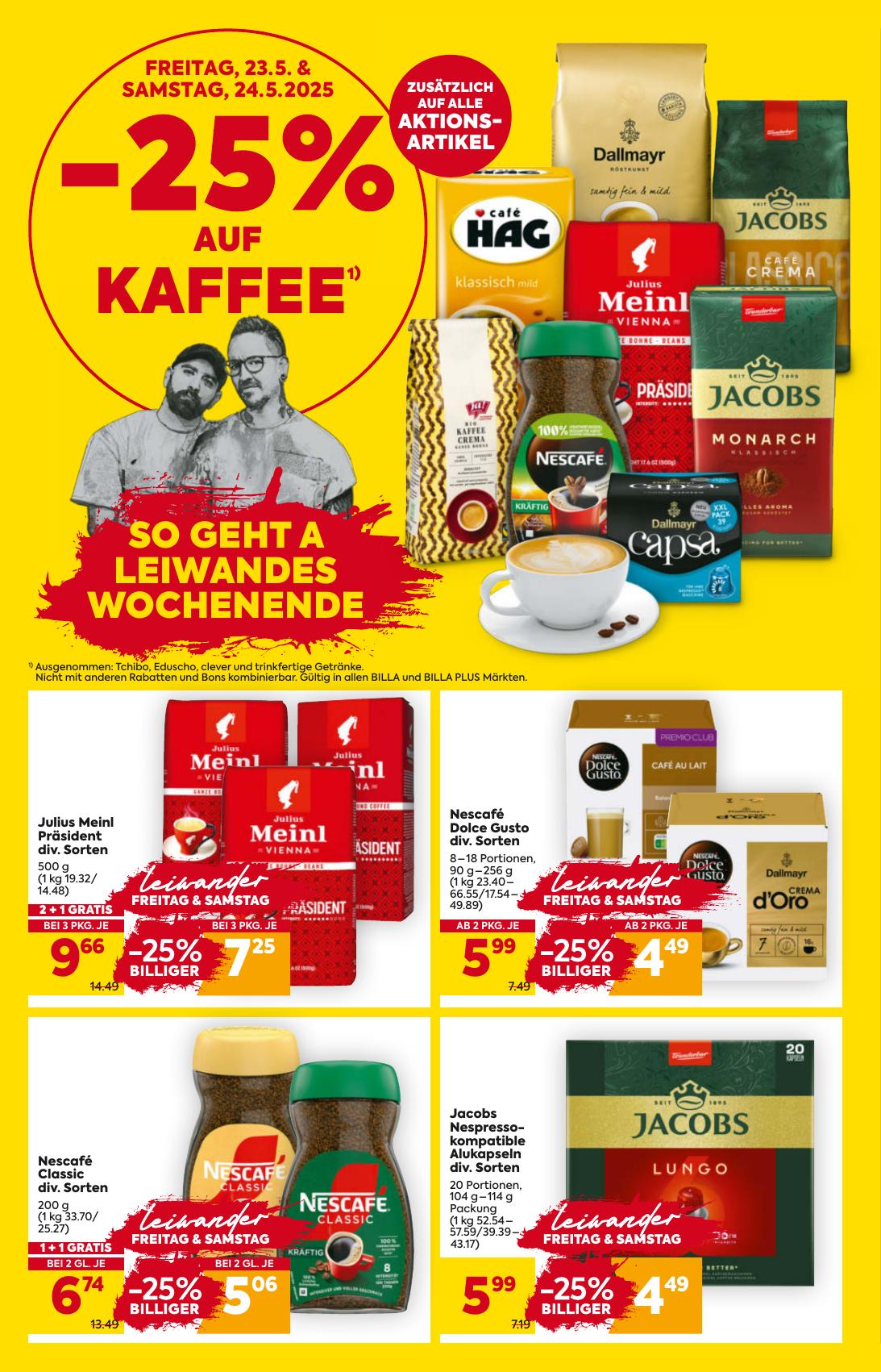 Billa flyer page