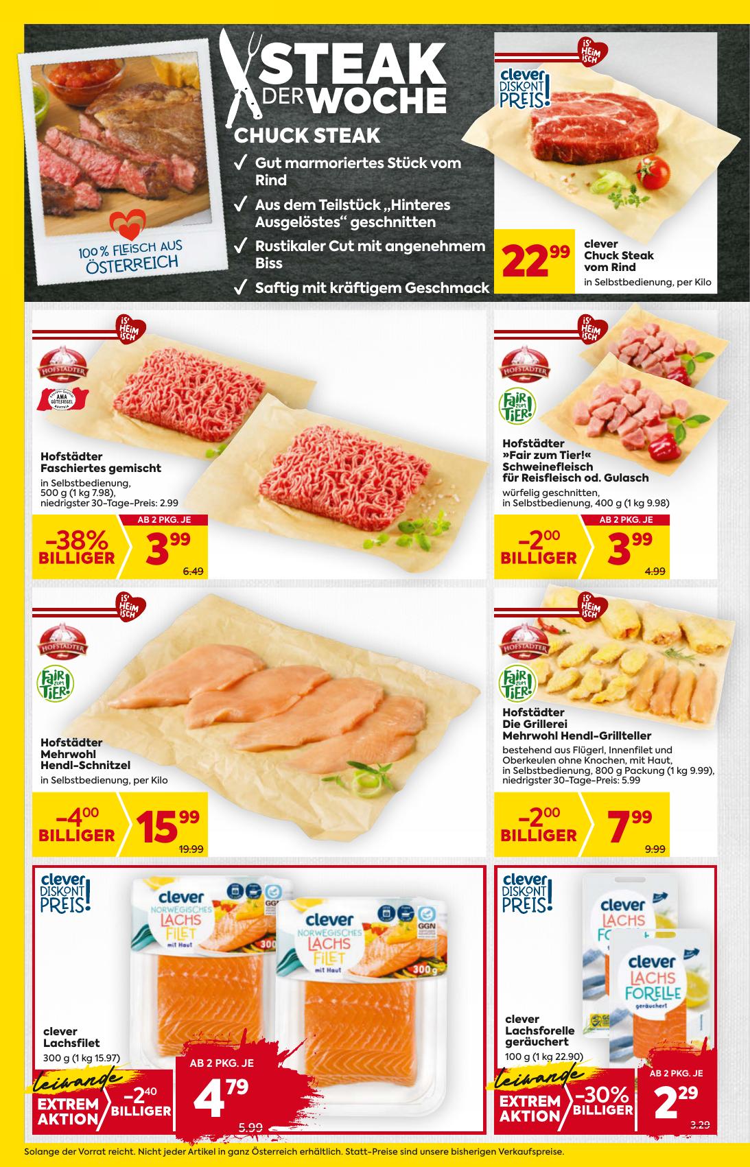 Billa flyer page