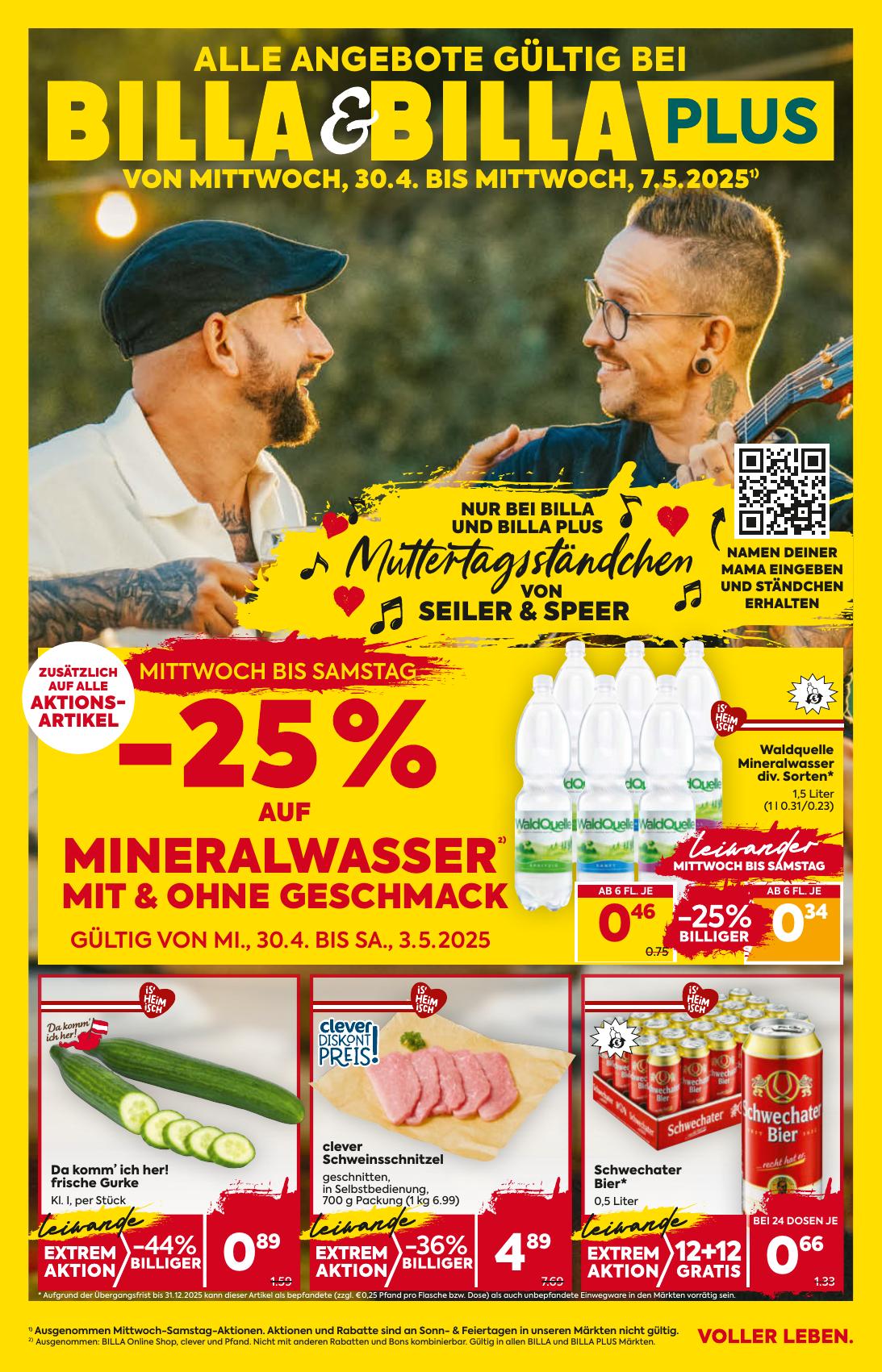 Billa flyer page