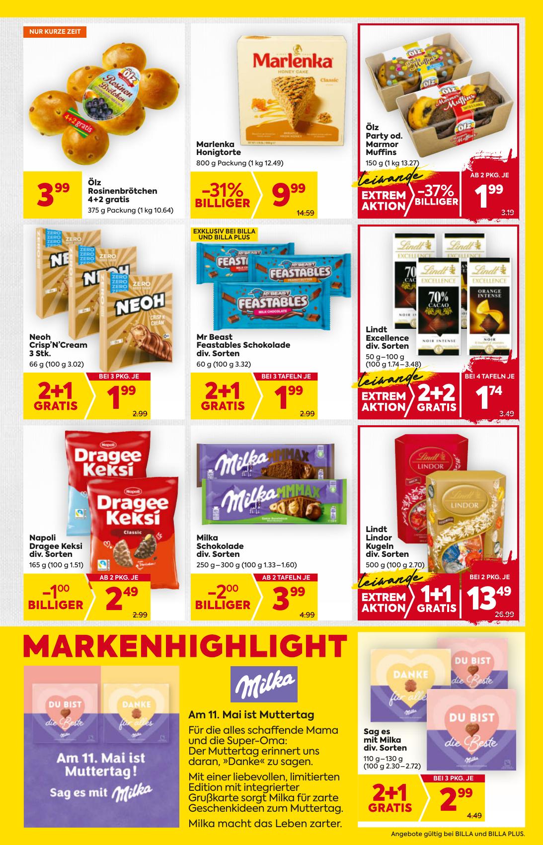 Billa flyer page