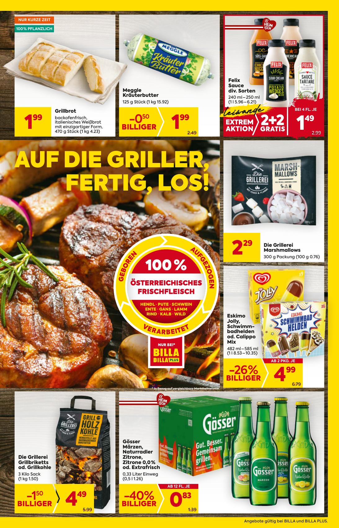 Billa flyer page