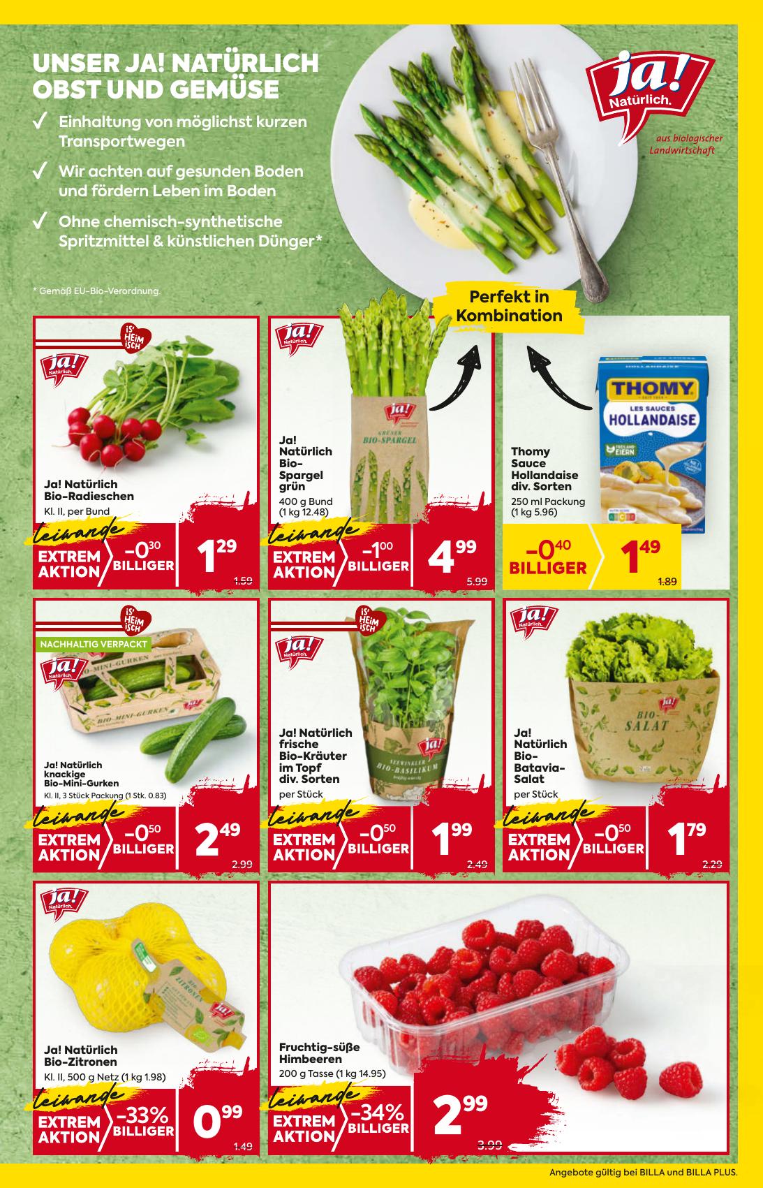 Billa flyer page