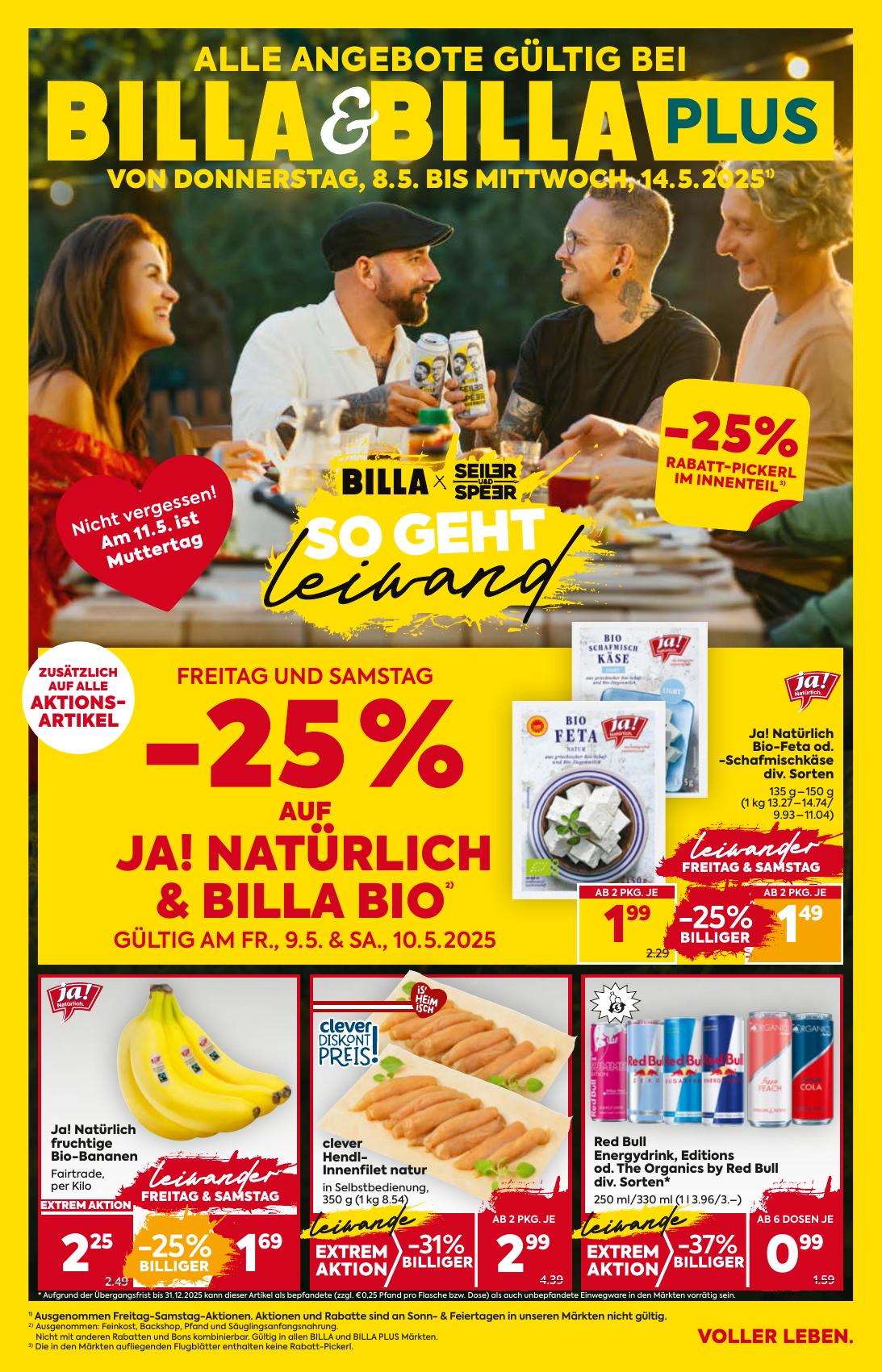 Billa flyer page
