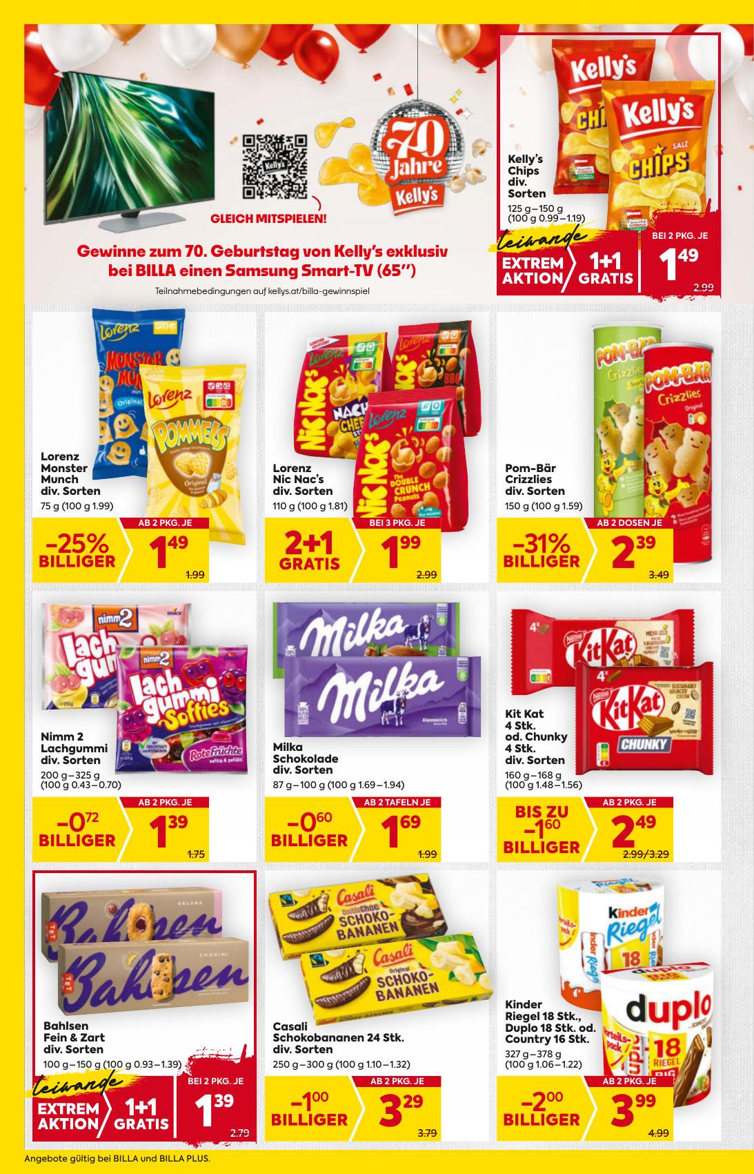 Billa flyer page