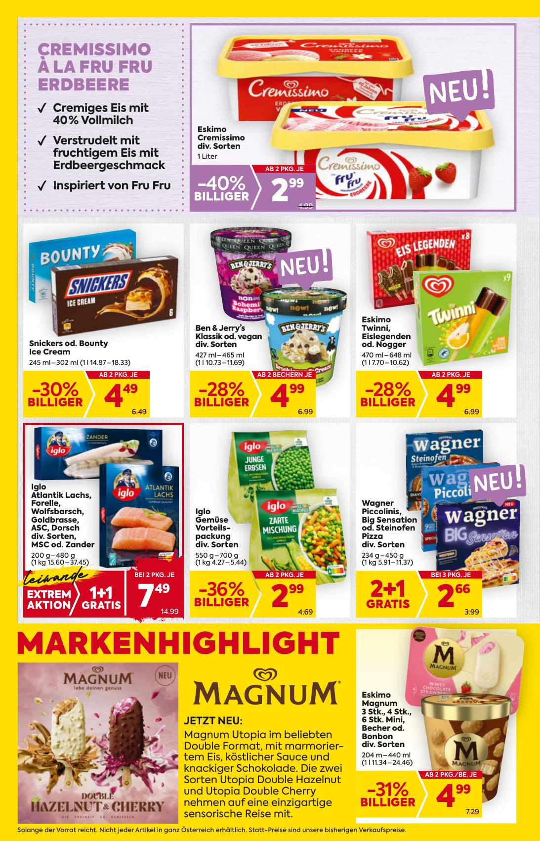 Billa flyer page