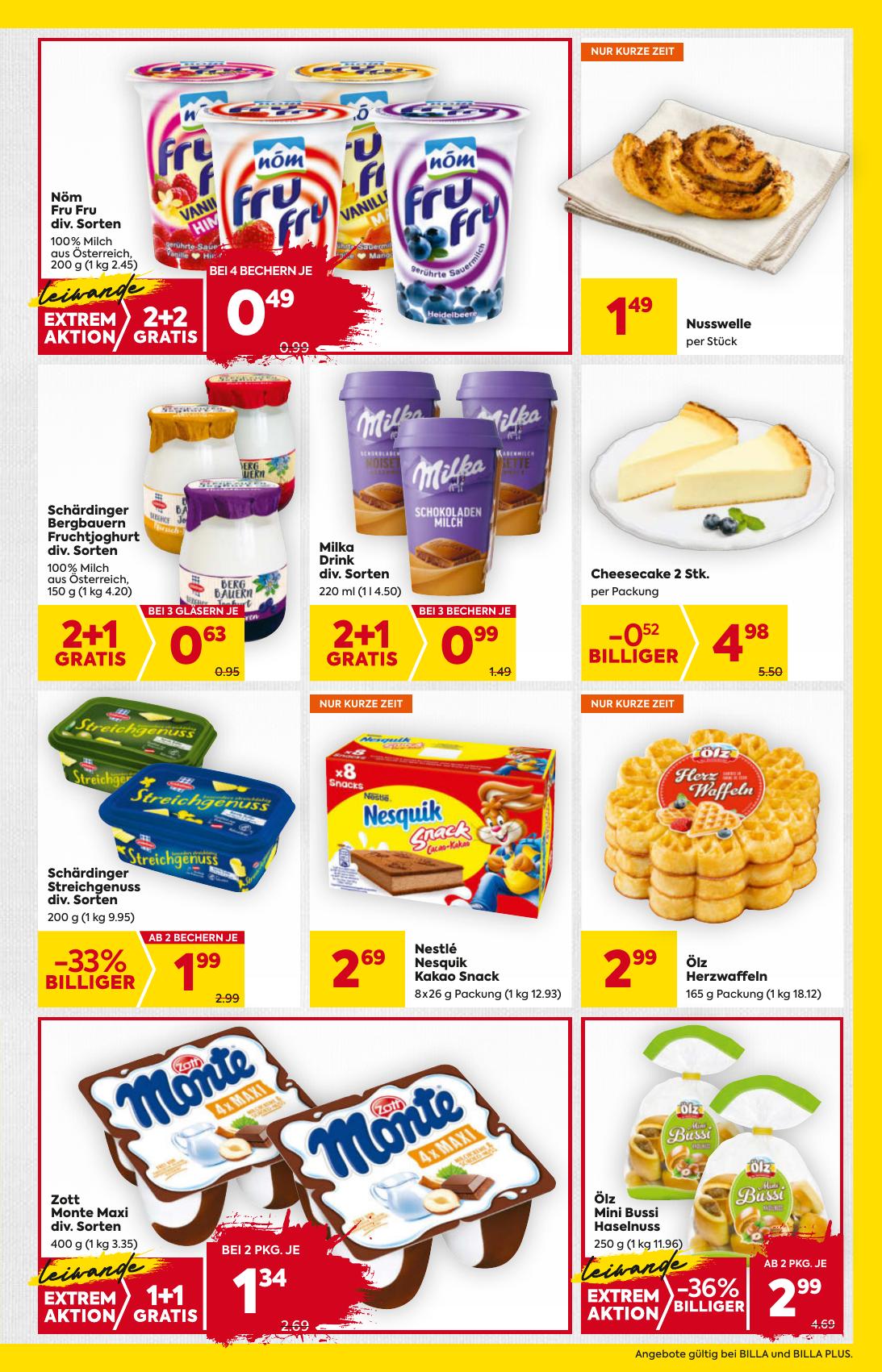 Billa flyer page