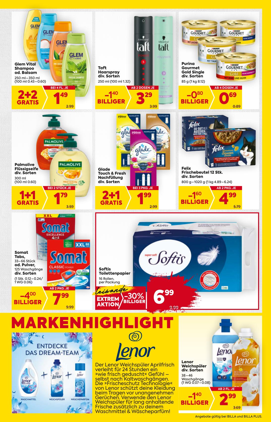 Billa flyer page