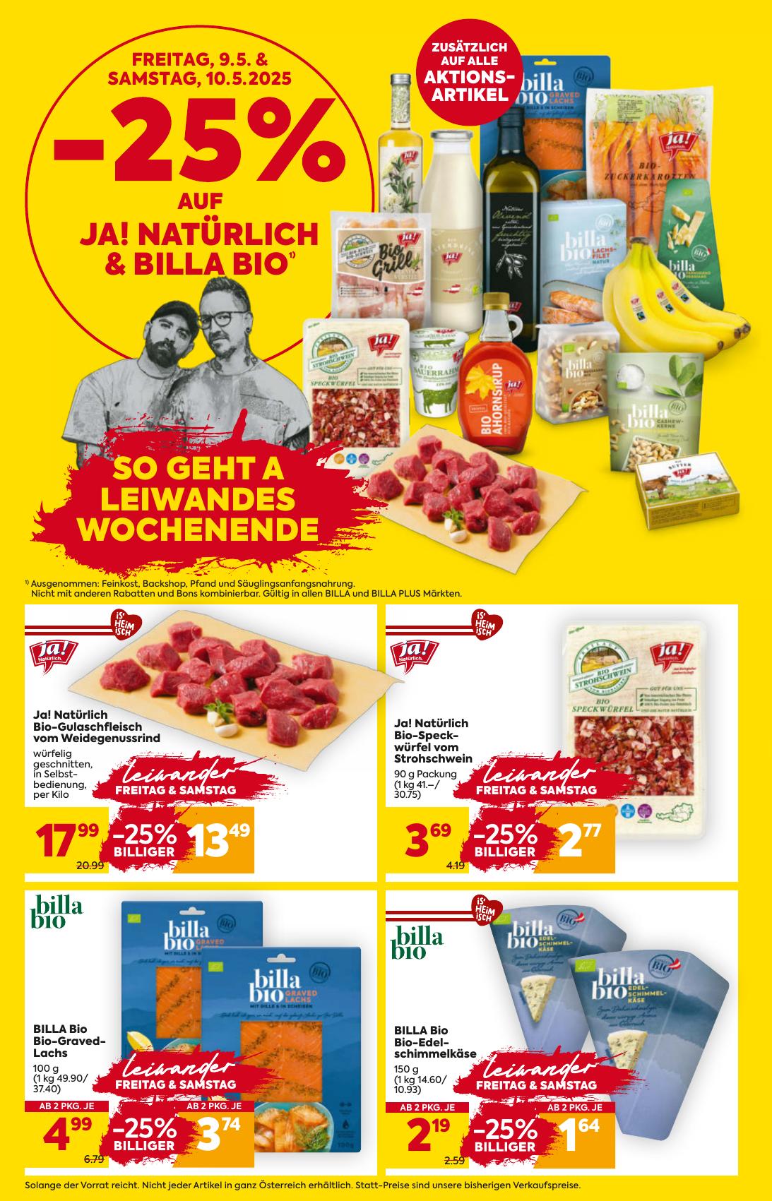Billa flyer page
