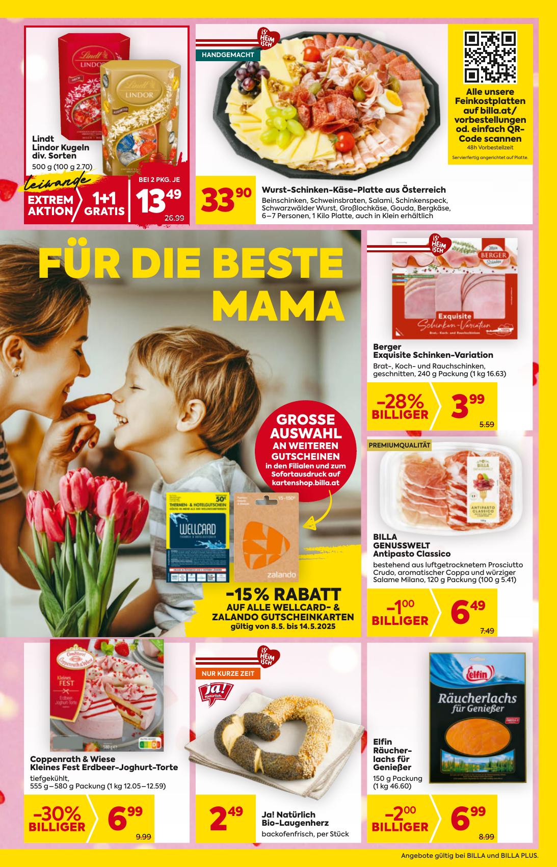 Billa flyer page