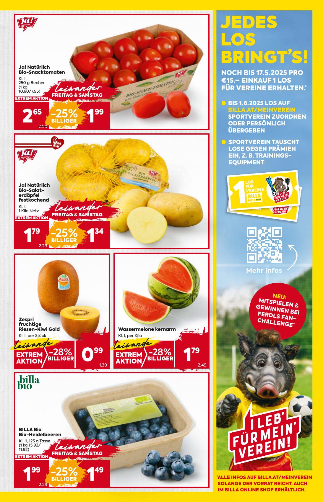 Billa flyer page