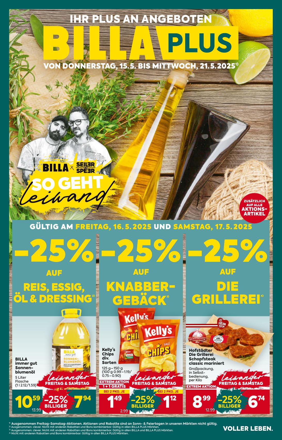 Billa Plus flyer page