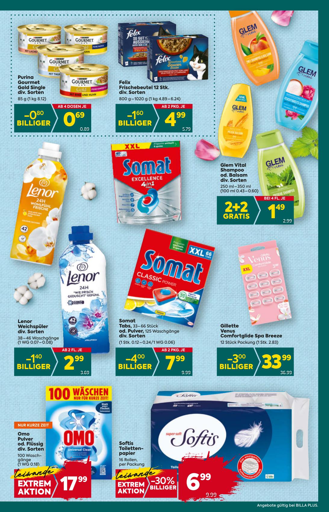 Billa Plus flyer page