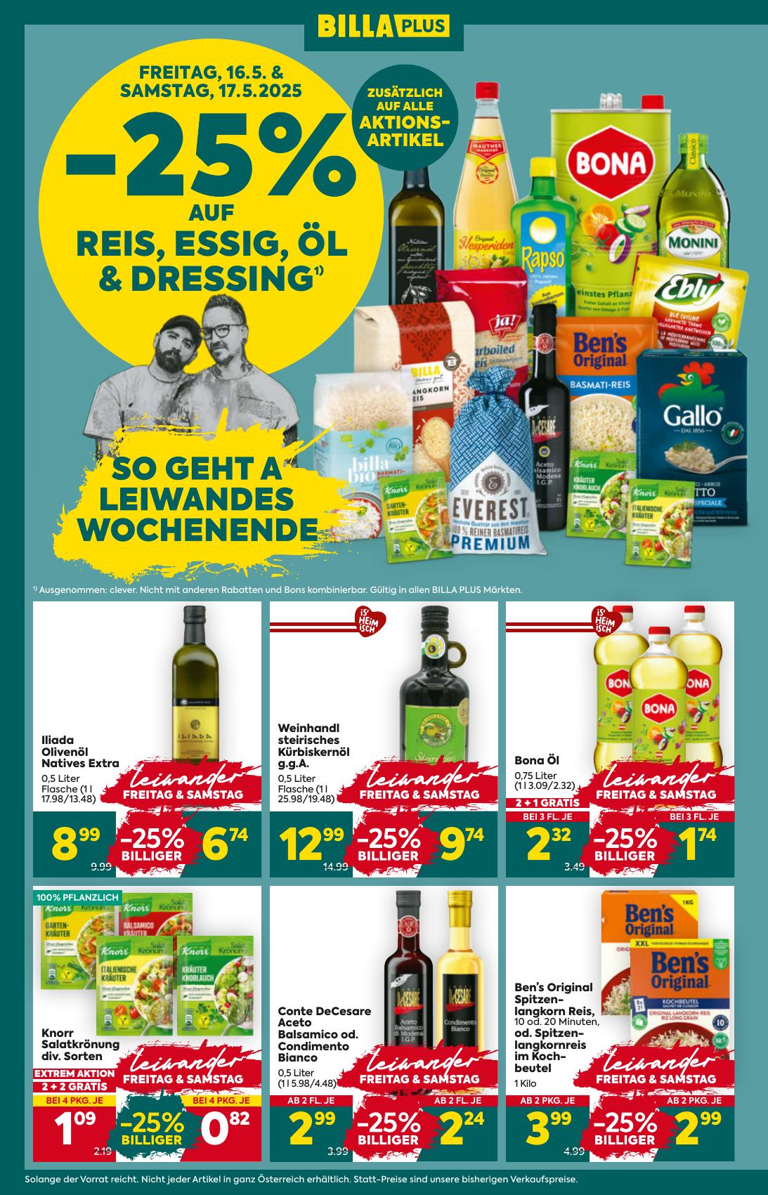 Billa Plus flyer page