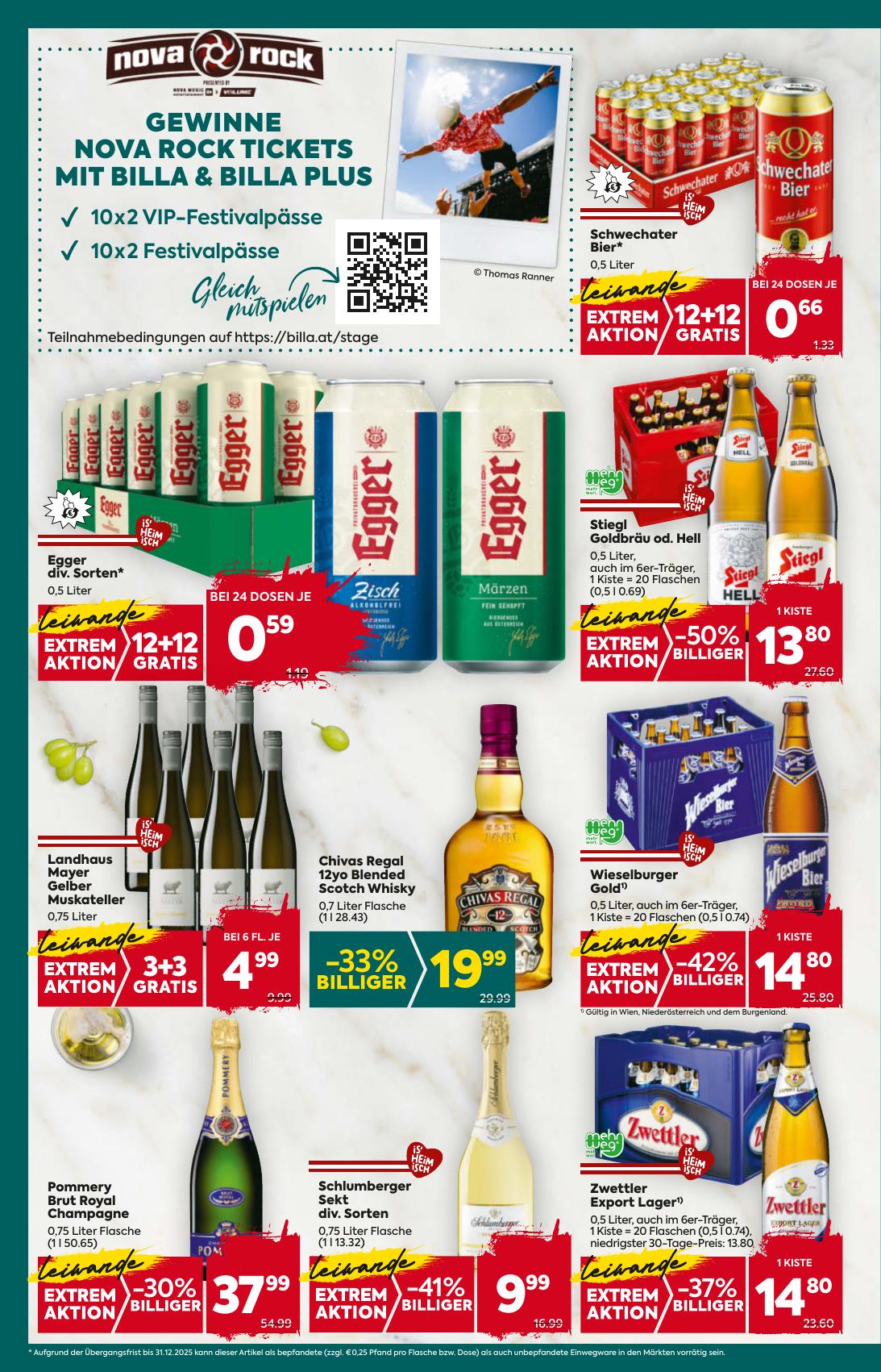 Billa Plus flyer page