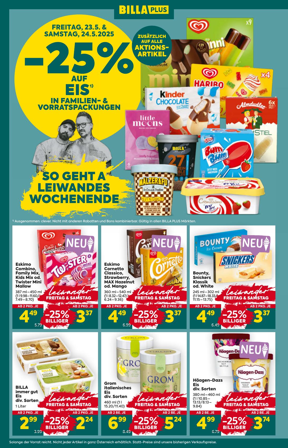 Billa Plus flyer page