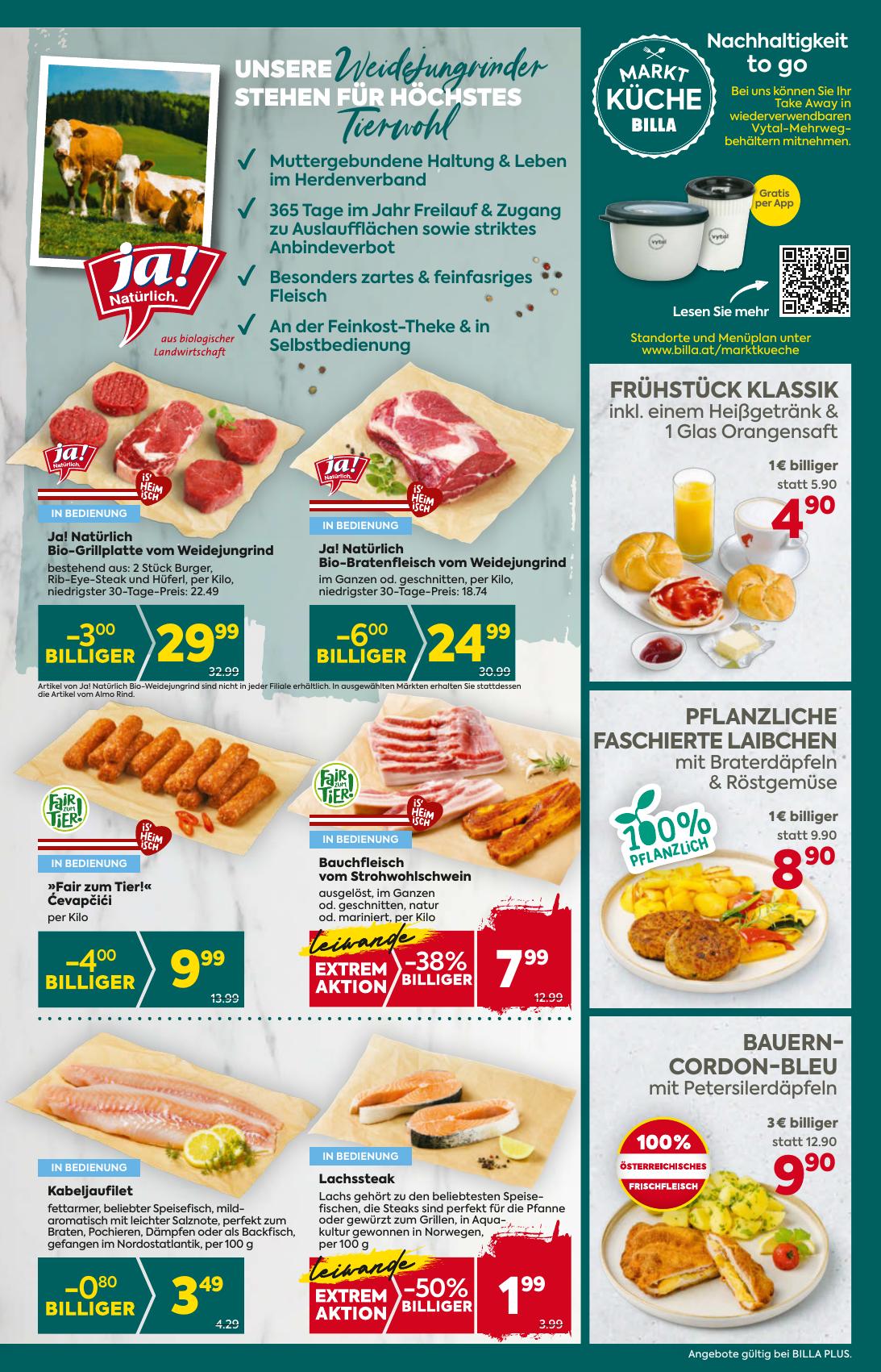 Billa Plus flyer page