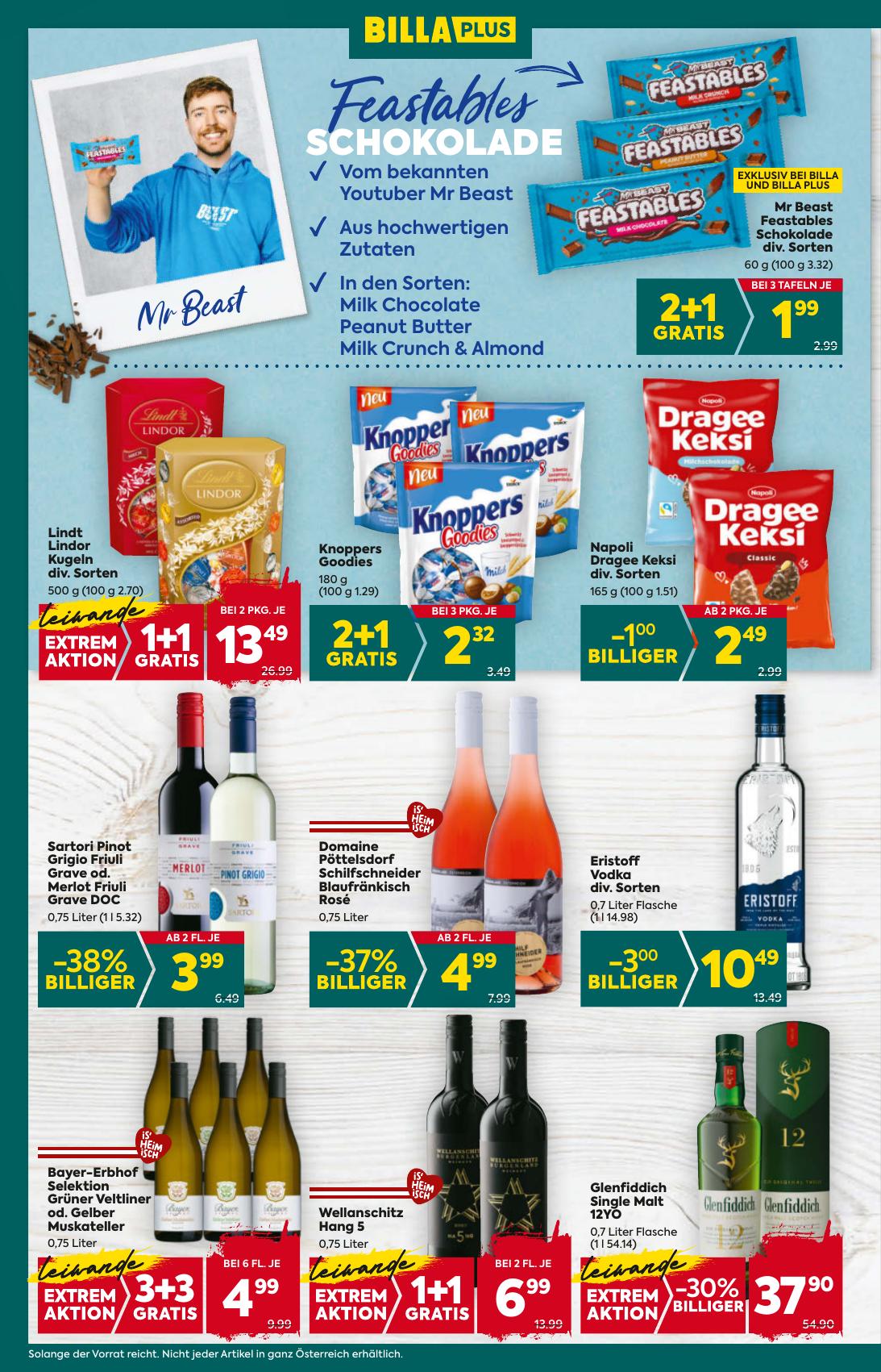 Billa Plus flyer page