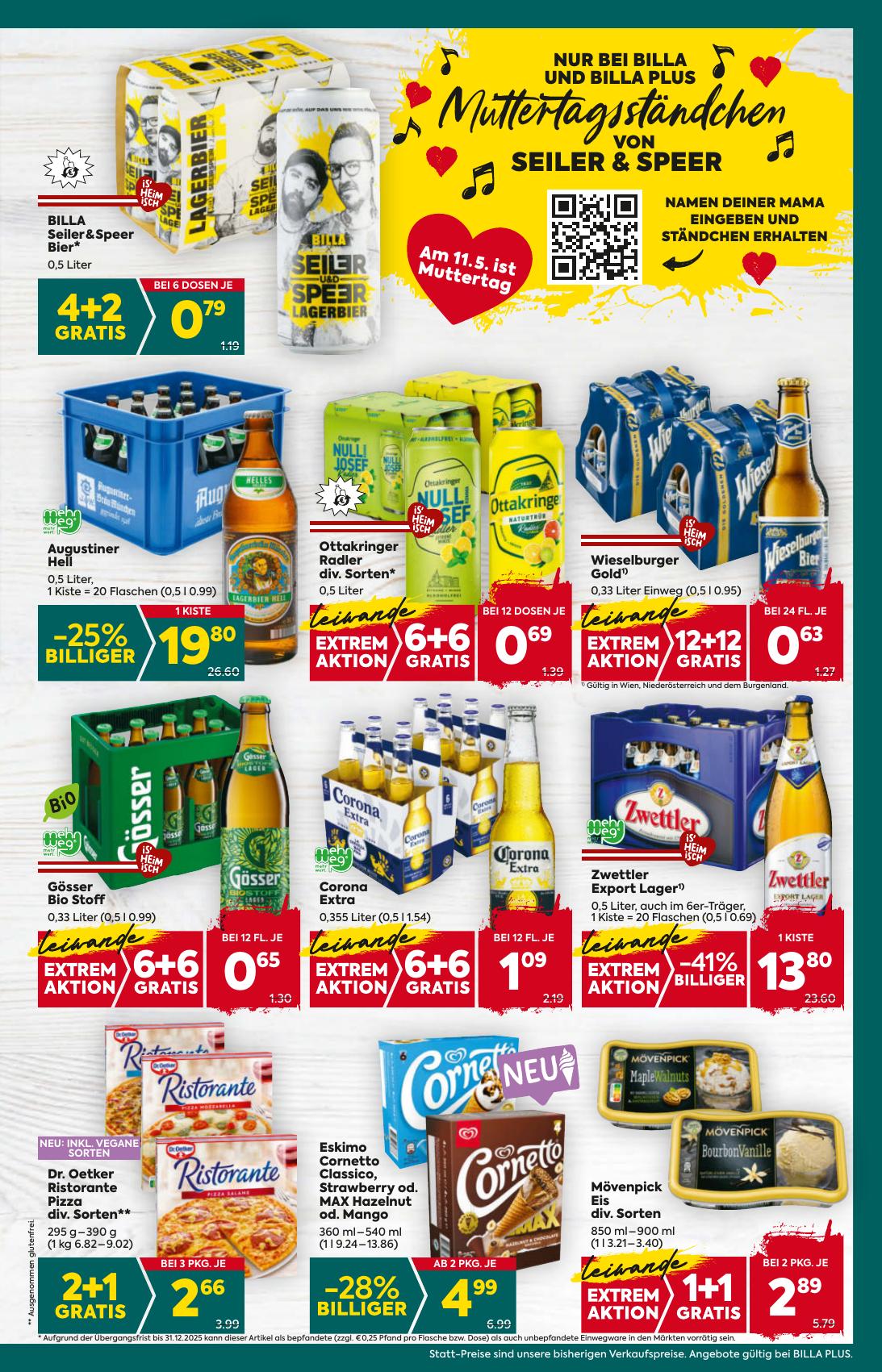 Billa Plus flyer page