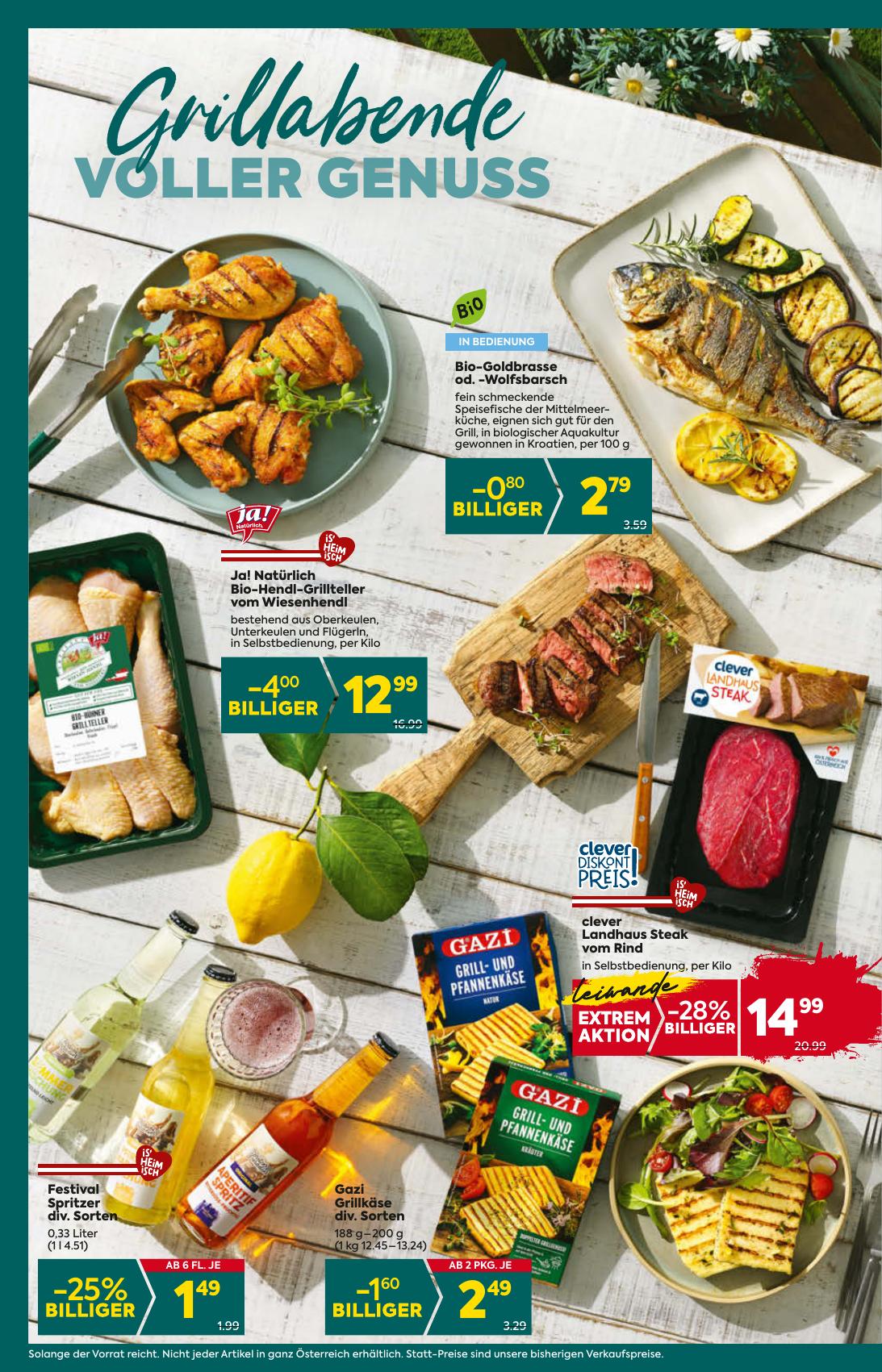 Billa Plus flyer page