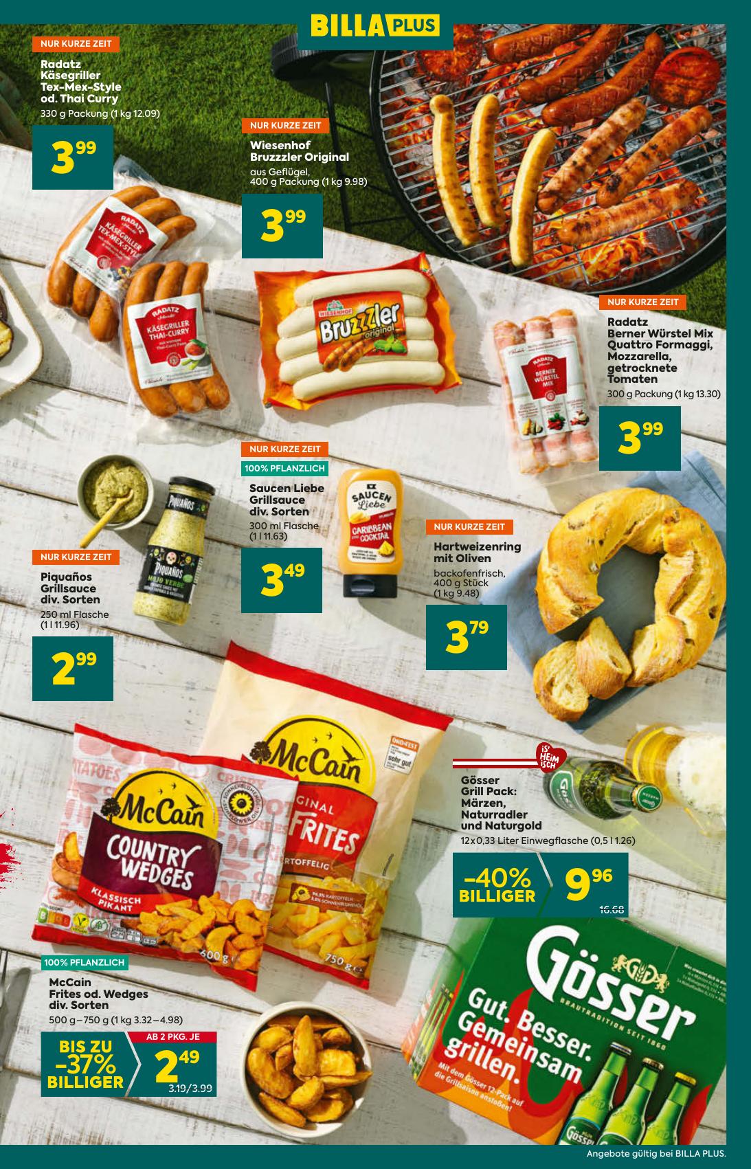 Billa Plus flyer page