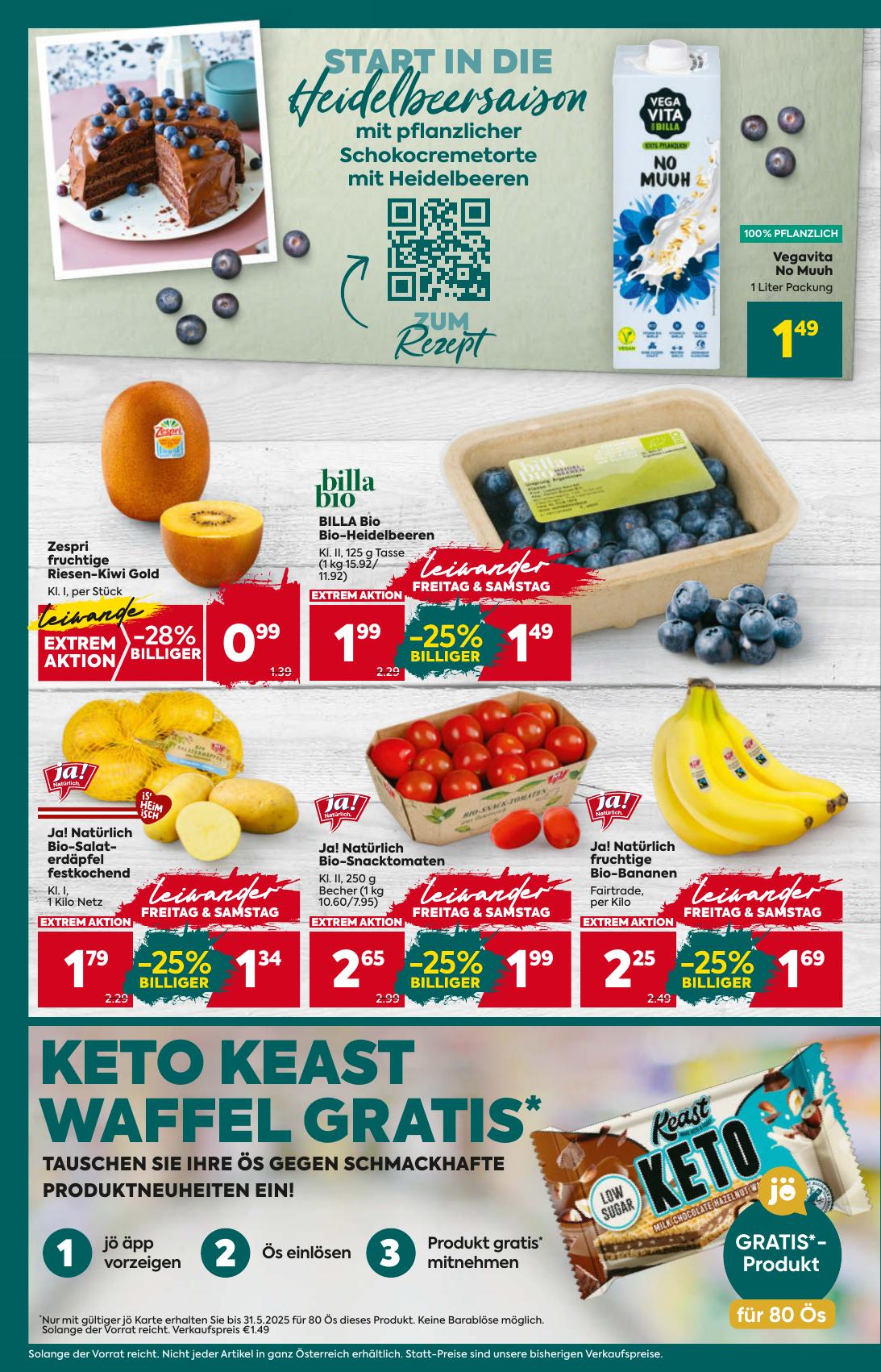 Billa Plus flyer page