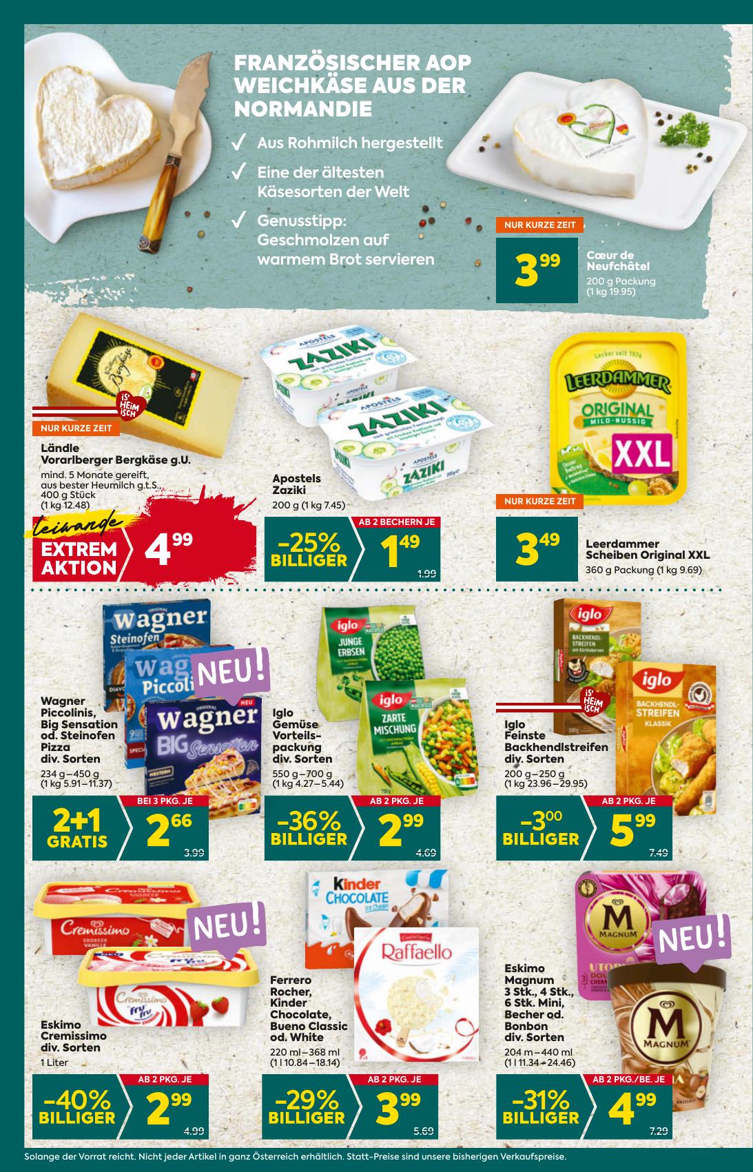 Billa Plus flyer page