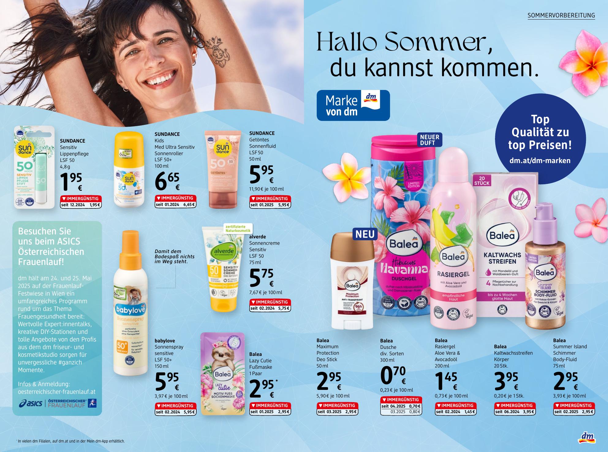 DM Drogerie flyer page